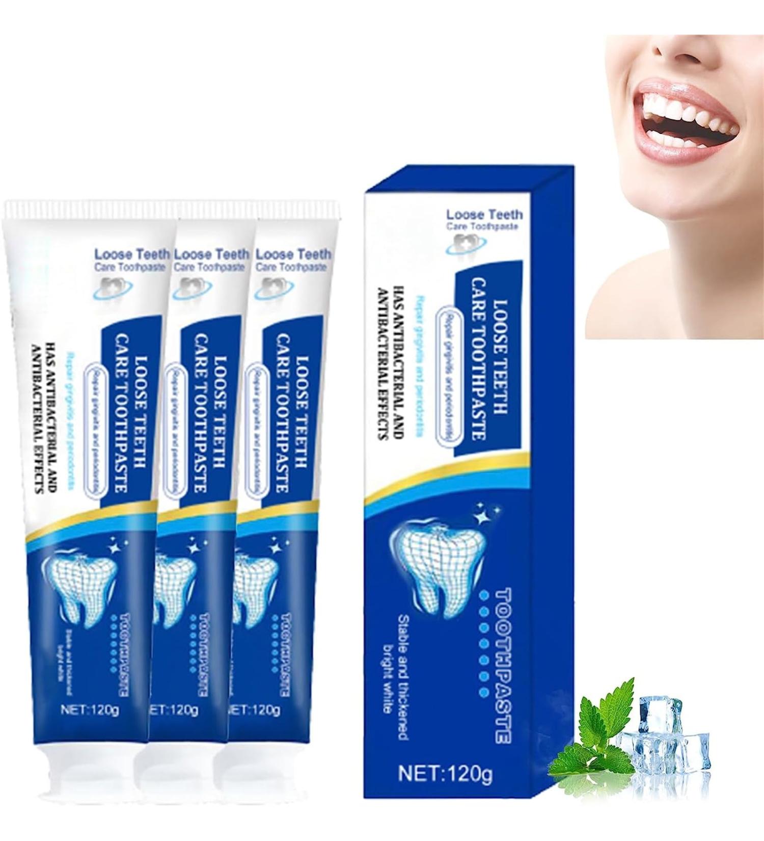 Enamel Repair Toothpaste Loose Teeth Care Toothpaste Whitening Repair and Protection Toothpaste Deep Cleaning Care Toothpaste - Buy Online on GoSupps.com