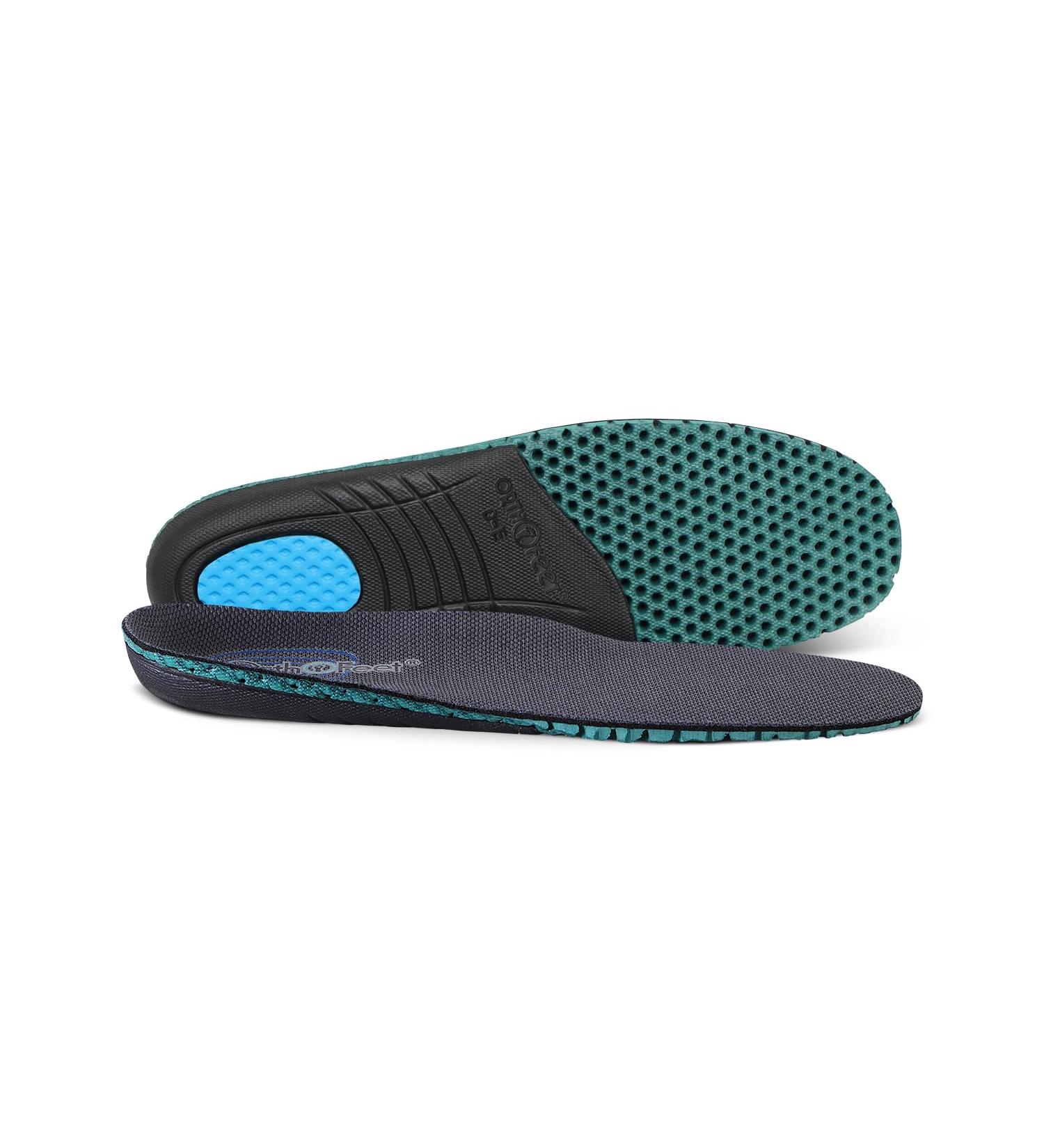 Orthofeet Orthotic Insoles for Plantar Fasciitis & Heel Spurs - Women's Arch Support Shoe Insert (5 Wide - Buy Online on GoSupps.com