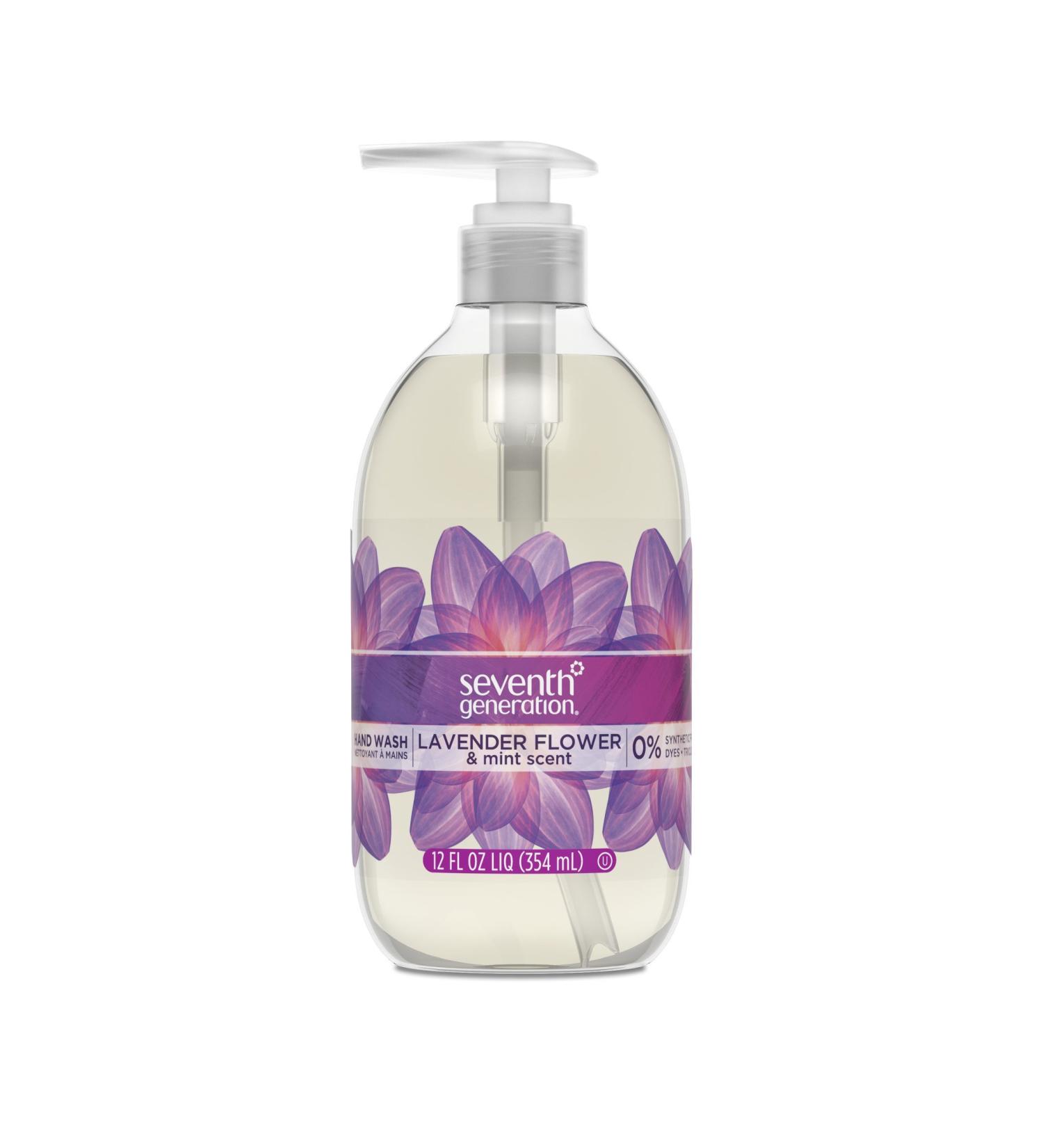 Seventh Generation Lavender Hand Wash - 12oz - Pack of 1 - Buy Online on GoSupps.com