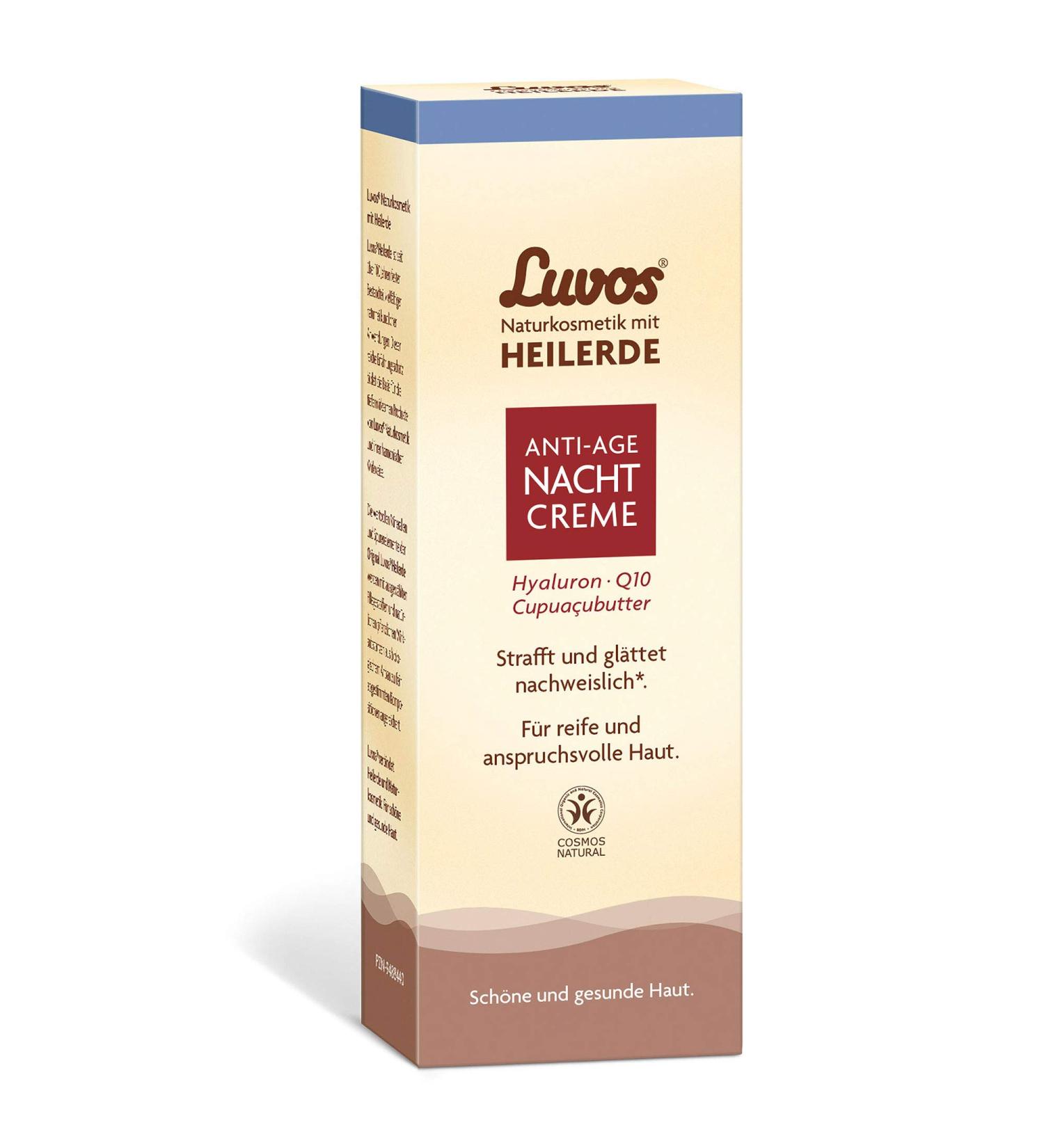 Luvos Healing Clay Anti-Age Serum Night Cream Intensive Care White 50 ml - Buy Online on GoSupps.com