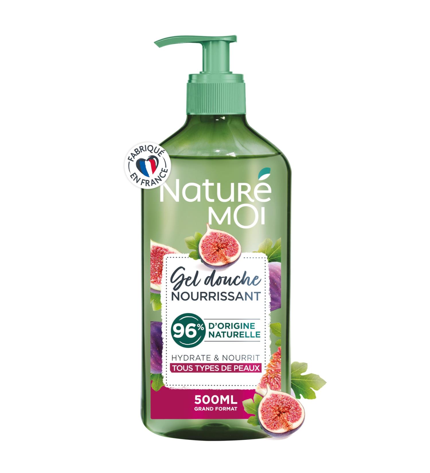  Natur moi Natur Moi - Nourishing Shower Gel - Hydrates and nourishes - All skin types - Organic fig - 96% natural origin - 500 ml - Made in France - Buy Online on GoSupps.com