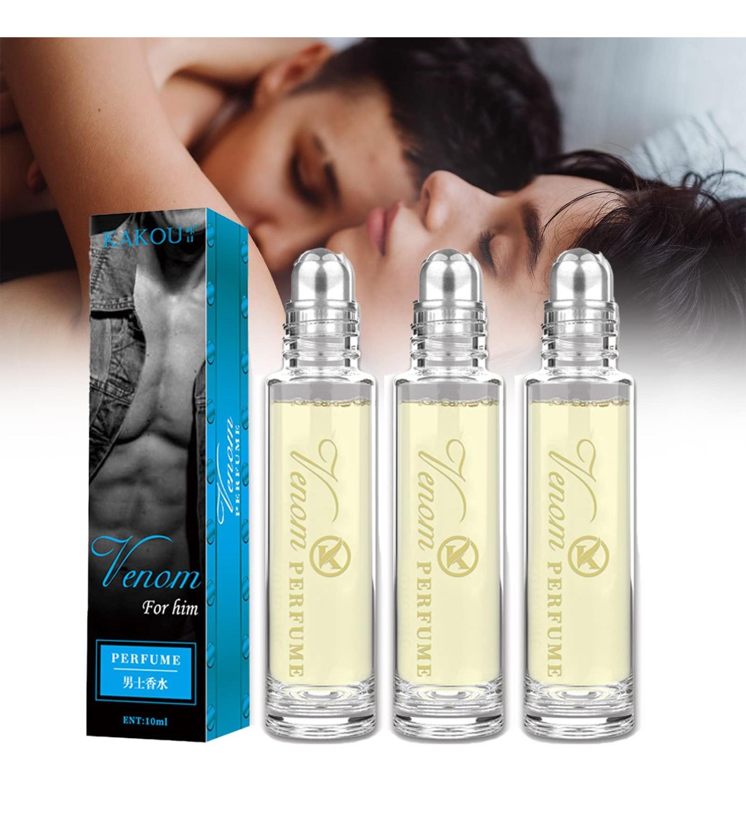 Pheromone Perfume Enhanced Scents Pheromones for Women Long-lasting and Personal Roll-on Perfume Portable Perfume Female Cologne for Women to Attract Men (0.33Oz) (3 pcs-Men) - Buy Online on GoSupps.com