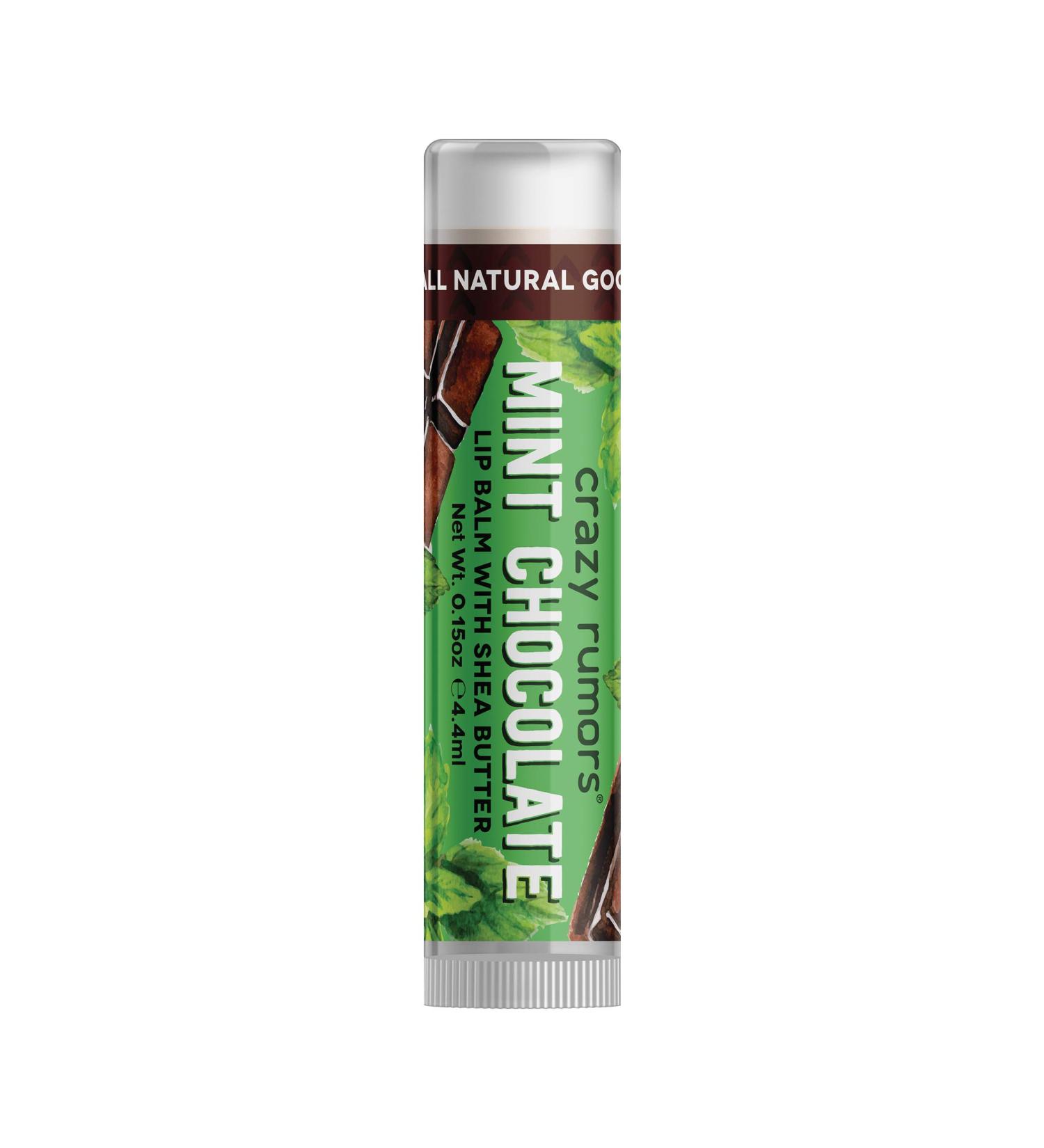 Buy Crazy Rumors Mint Chocolate Lip Balm 0.15 Oz - Nourishing Moisture & Flavor for International Shipping - Buy Online on GoSupps.com