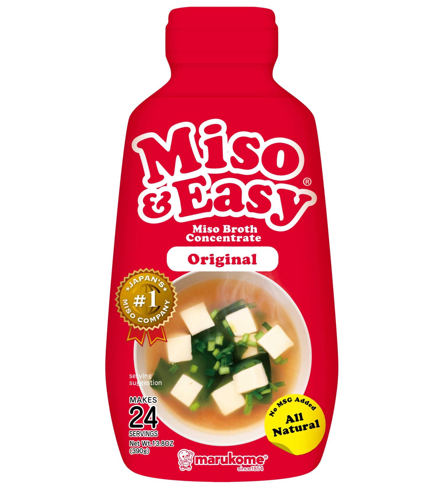 Marukome Miso & Easy Original 13.8 oz (Pack of 6) - Authentic Japanese Miso Paste - Buy Online on GoSupps.com