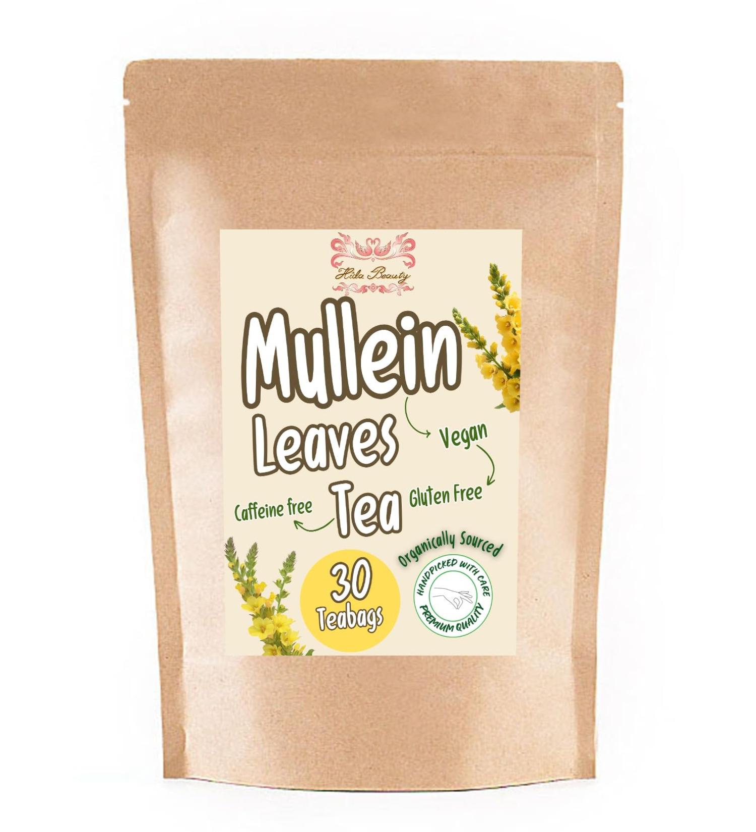 Hida Beauty Premium Mullein Leaf Tea 30 Tea bags