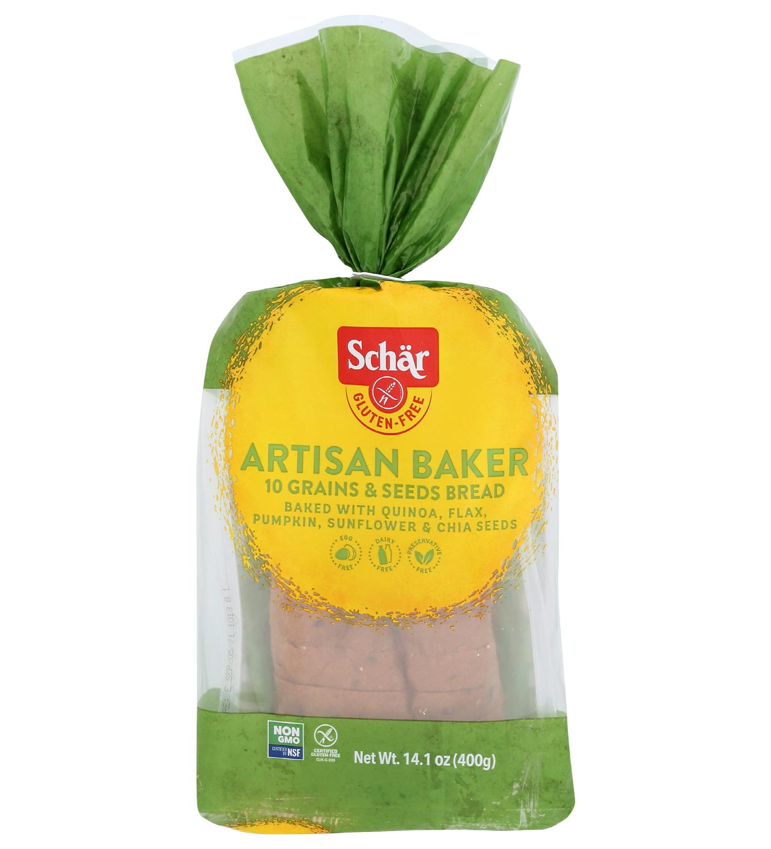 Schar Gluten Free 10 Grain & Seeds Artisan Bread - 6 Count - Buy Online on GoSupps.com