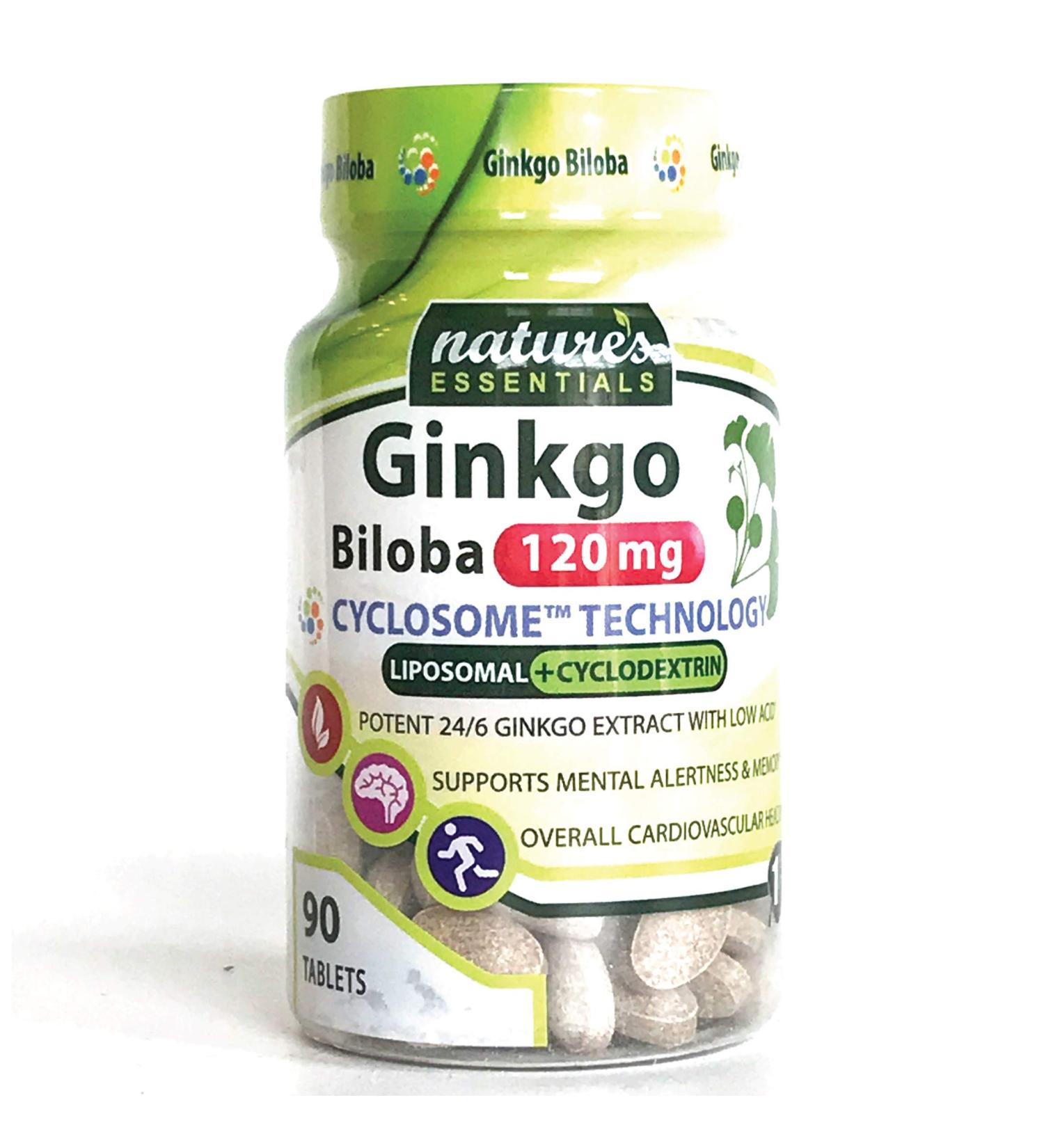 Liposomal Ginkgo Biloba | 120mg per Pill | Cognitive Support | Maximum Absorption Formula | 3 Month Supply | Non-GMO | Gluten-Free | Vegetarian | Lab Certified | USA - Buy Online on GoSupps.com