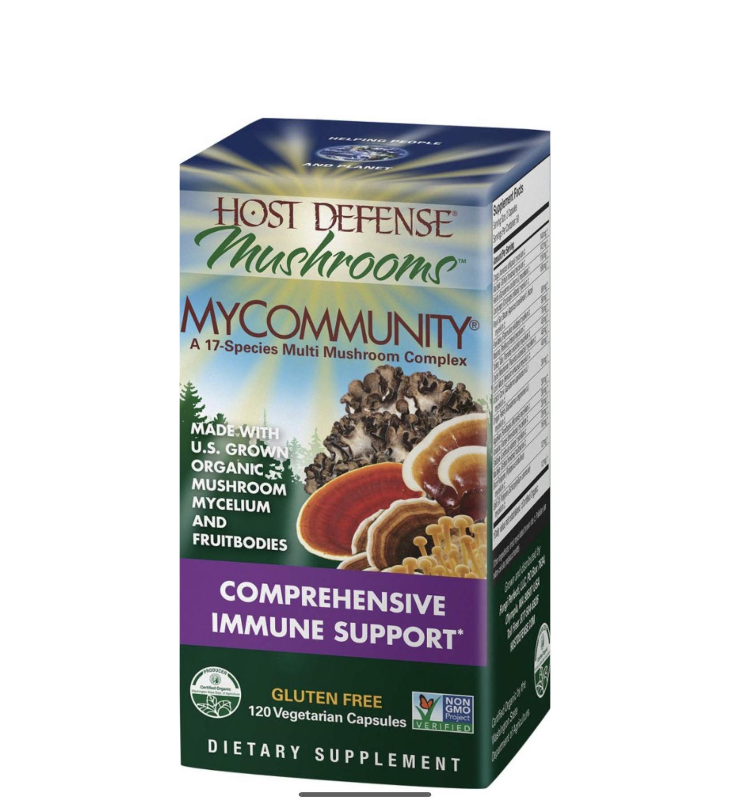 MyCommunity - Fungi Perfecti/Host Defense - 120 - Capsule by Fungi Perfecti/Host Defense