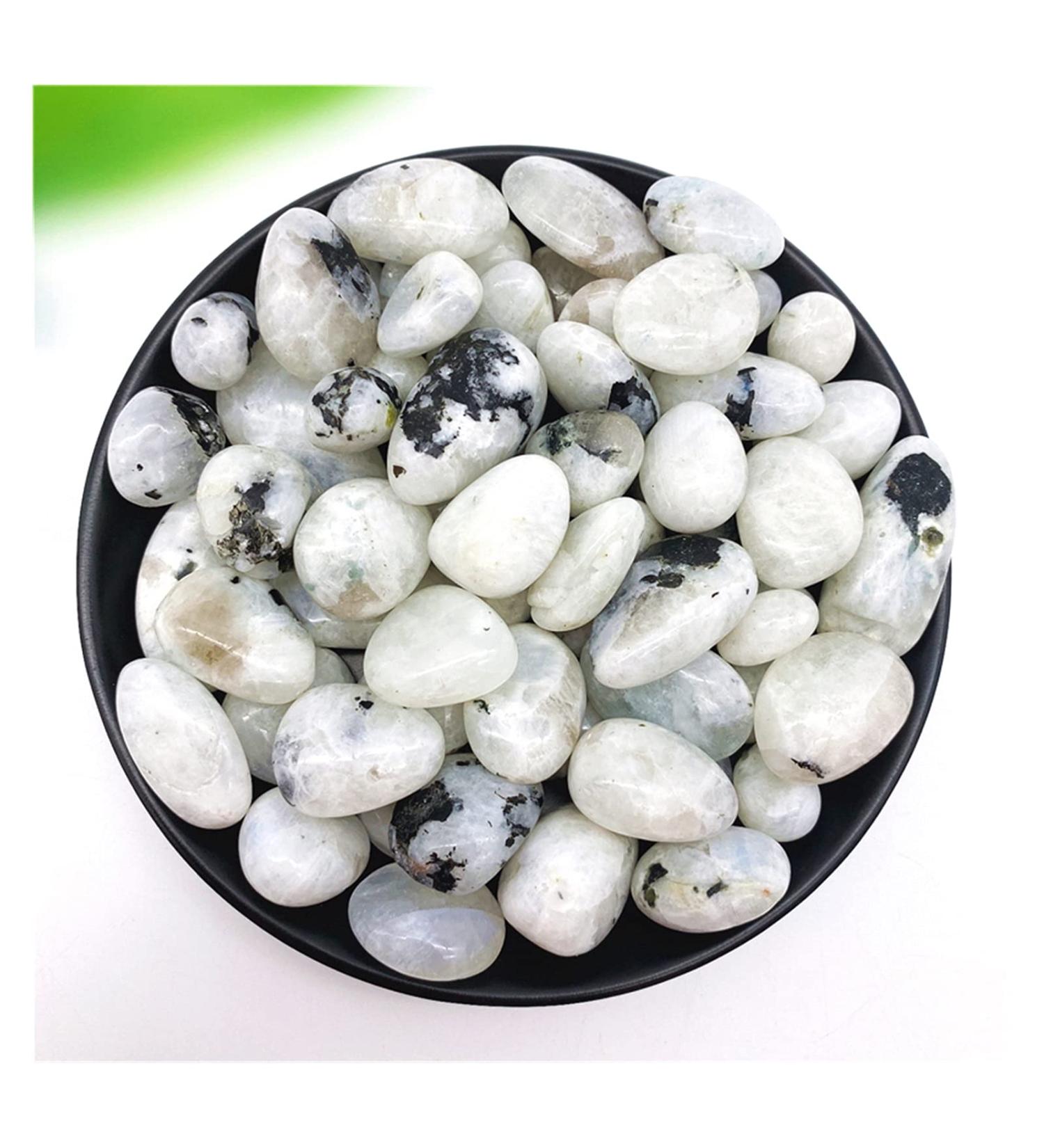 Balance 50g Natural Rare White Moon Tumbled Crystal Rock Specimen Collection Natural s and Minerals Generator Generator - Buy Online on GoSupps.com