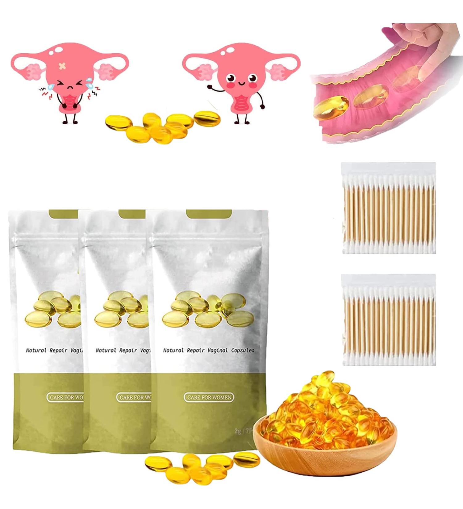 AnnieCare 2023 Instant Anti-Itch Detox Slimming Capsules - Firming & Repair | Natural Vaginal Health - 3Pcs - Buy Online on GoSupps.com