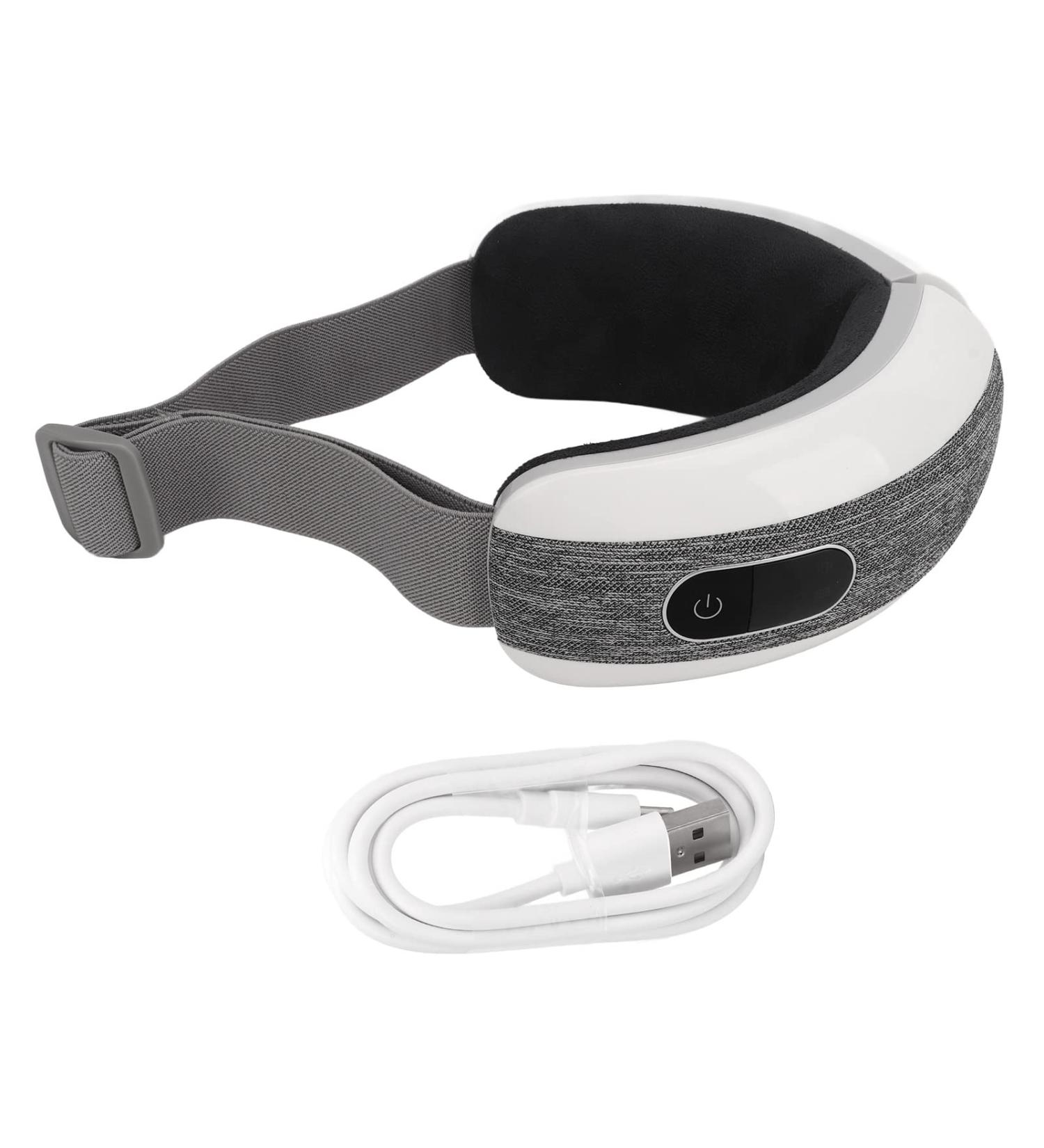 Buy Bluetooth Eye Massage Device - Foldable with Heat & Calming Music - Relieves Fatigue | International Shipping - Buy Online on GoSupps.com