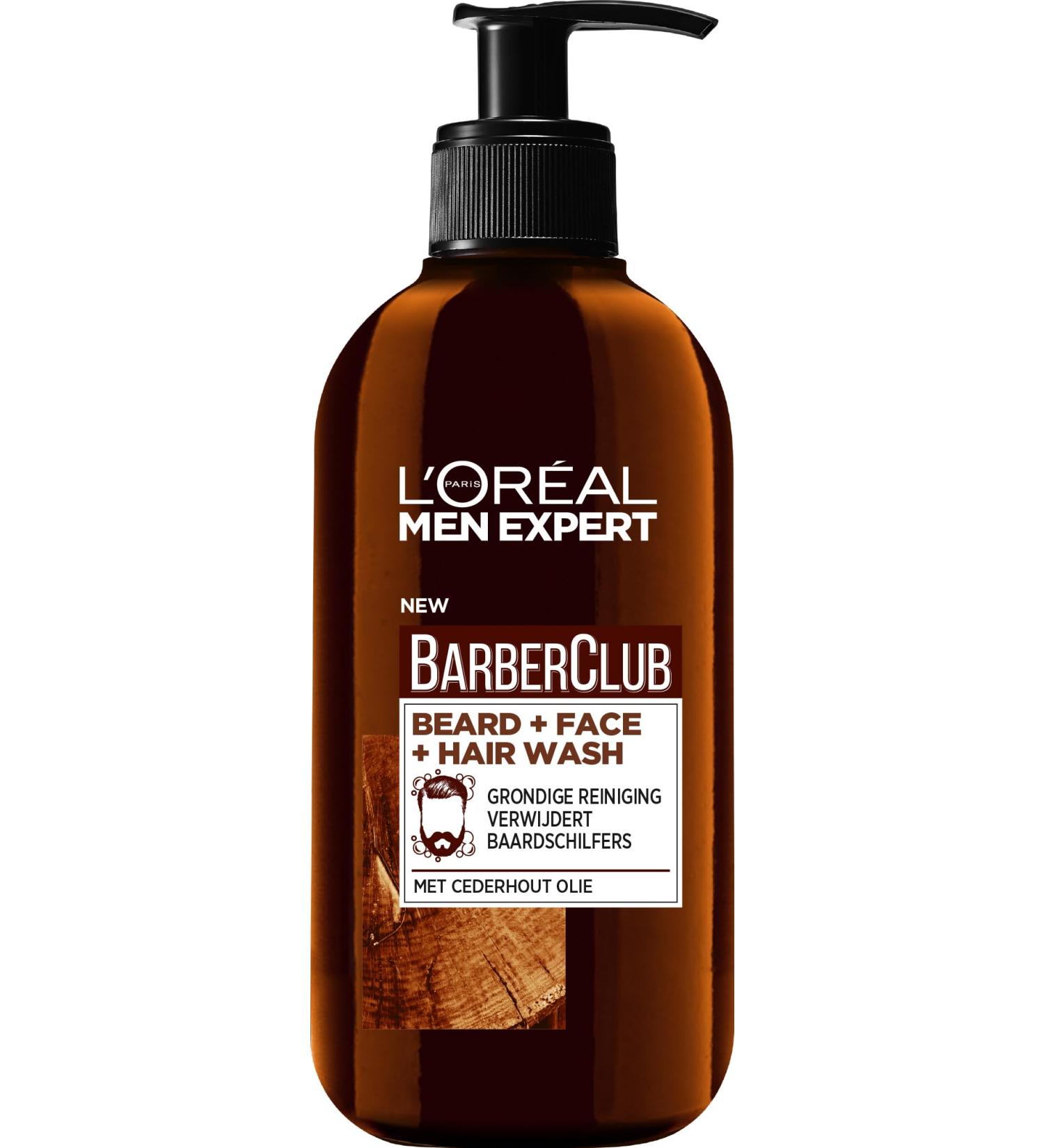 L'Or al Paris Men Expert Barber Club Wash 200 ml - Buy Online on GoSupps.com
