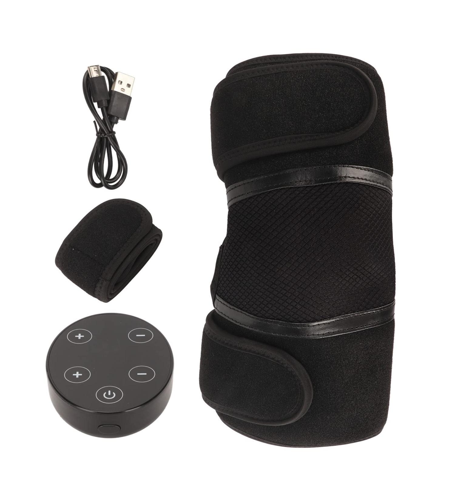 Wireless Knee Massager - 3 Modes 5 Heat Levels | Relief for Swollen & Stiff Joints | Seamless Fit & Joint Massage Device - Buy Online on GoSupps.com