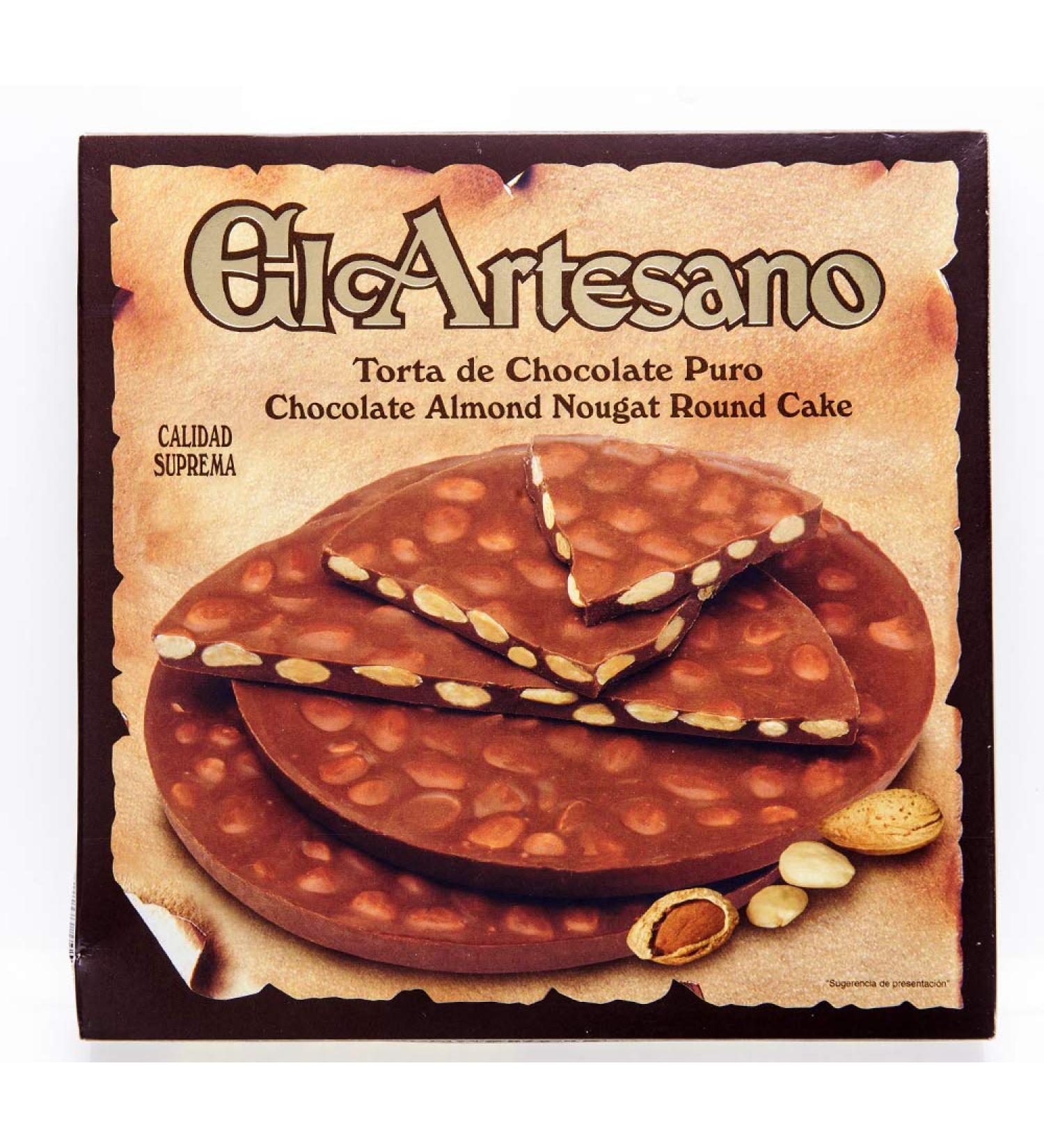El Artesano Chocolate and Almond Turron Torta 200 g