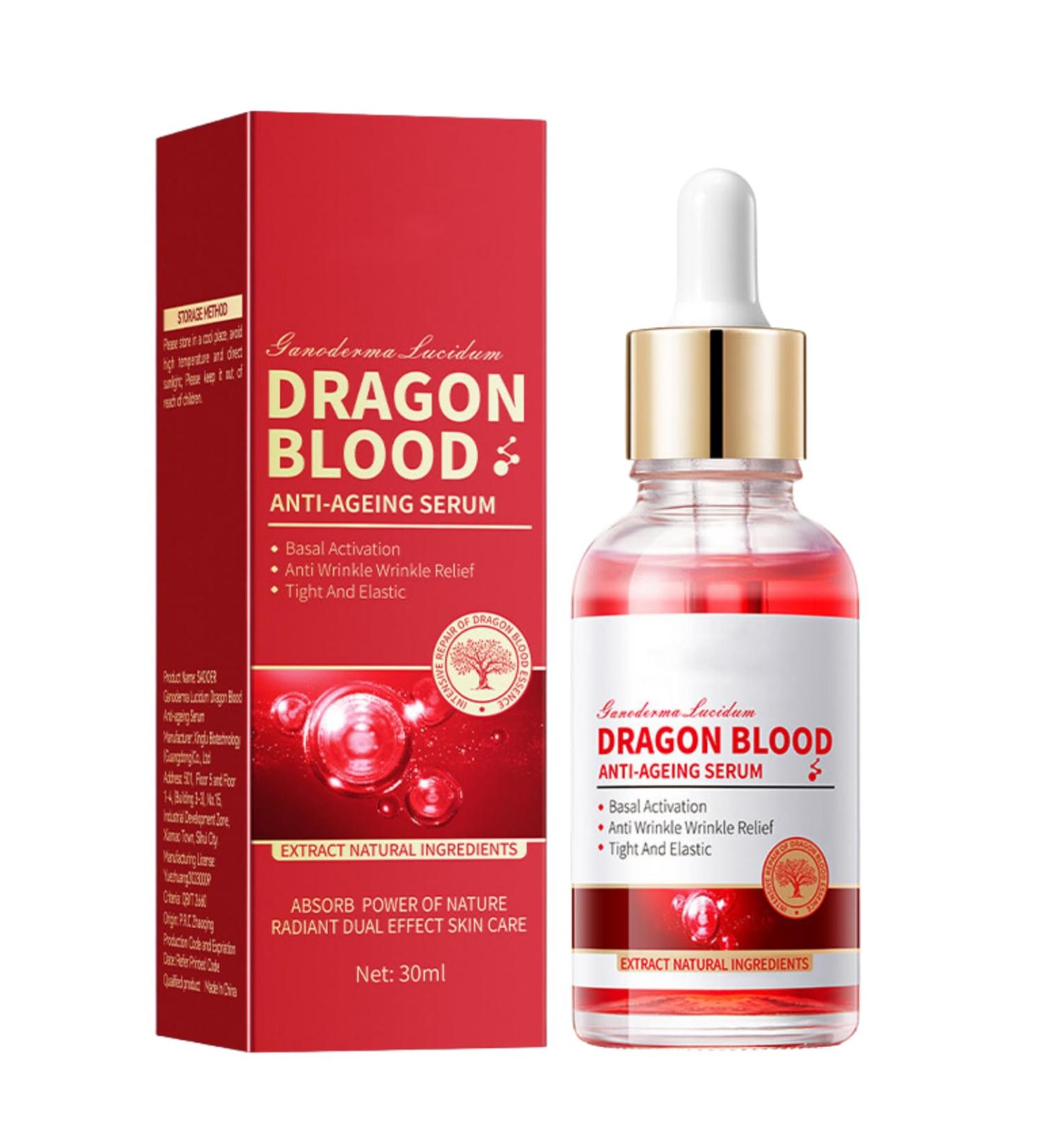 Dragon Blood Face Serum - Anti Wrinkle Face Serum for Women - Dark Spot Remover for Face - Anti Aging Face Care Serum - Dark Spot Correcting Glow Serum 30ml - Buy Online on GoSupps.com