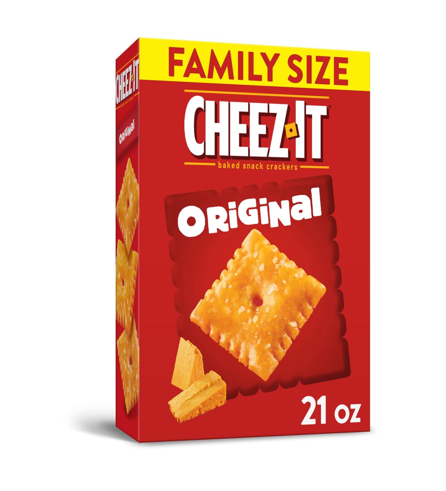 Cheez-It Original Baked Snack Crackers - 21oz Box - Perfect Office and Kids Snacks - Buy Online on GoSupps.com