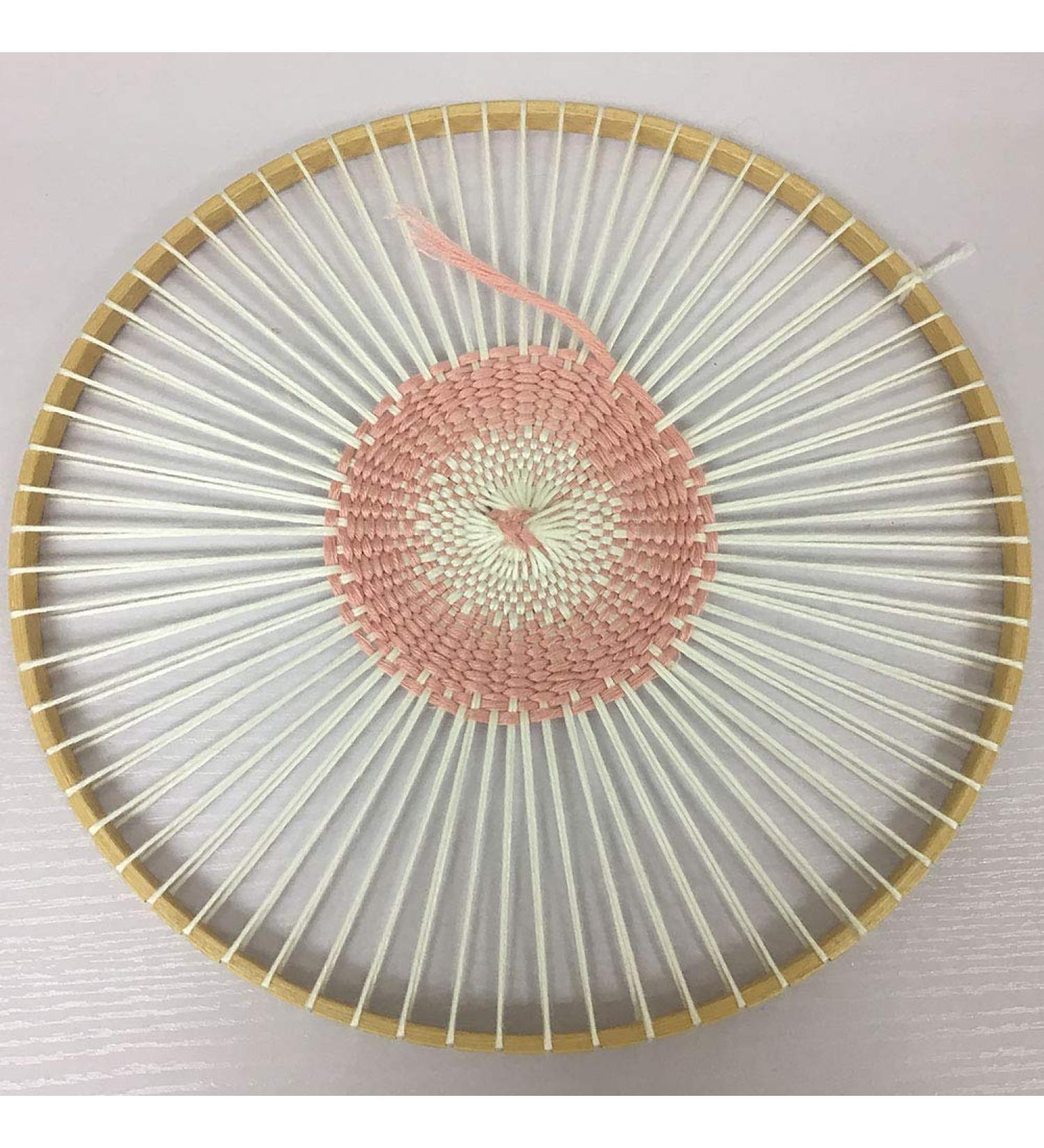 Handmade Wooden Knitting Loom - Multifunctional DIY Weaving Machine for Coasters and Vintage Style Projects - Buy Online on GoSupps.com