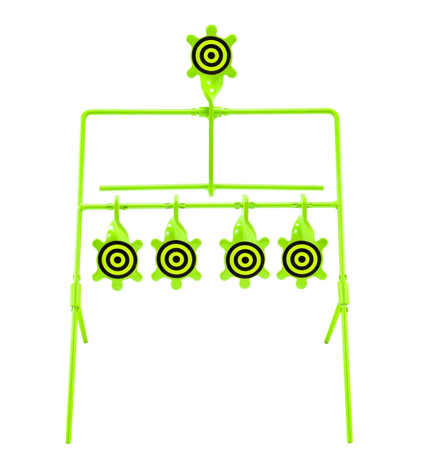 YIELDEDLAND Turtle Sign Resetting Target for Air Gun, Pellet, BB Gun, Rimfire - Rated for .22 & .177 Caliber - Buy Online on GoSupps.com