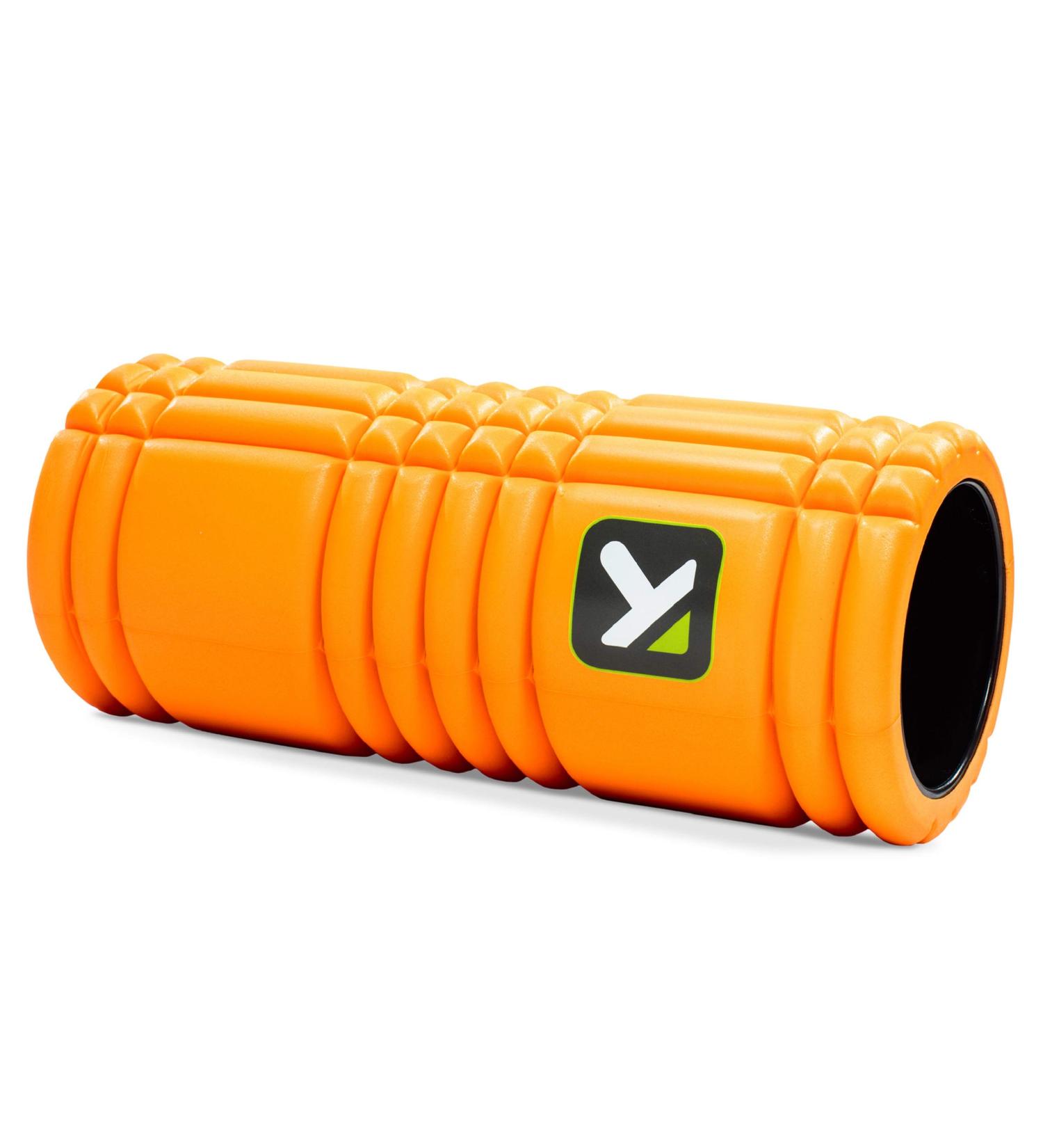 Grid Patented Multi-Density Foam Massage Roller - Orange Original (13-Inch) | For Back, Body, Legs - Exercise, Deep Tissue Massage, Muscle Recovery | Relieves Pain, Improves Mobility & Circulation - Buy Online on GoSupps.com
