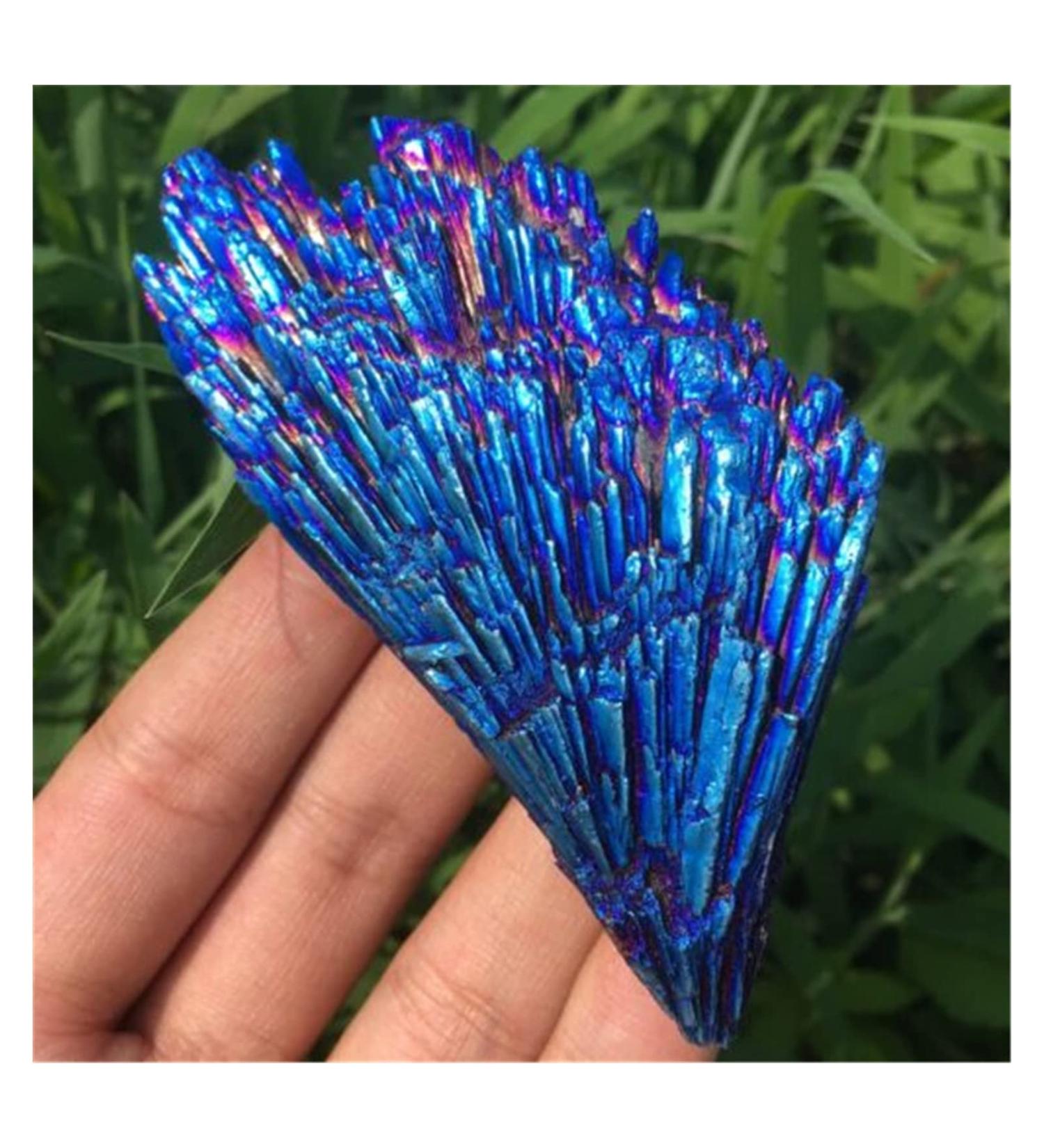 Natural Crystal Rough Quartz Crystal Rainbow Cluster Specimen Natural Luster - Buy Online on GoSupps.com