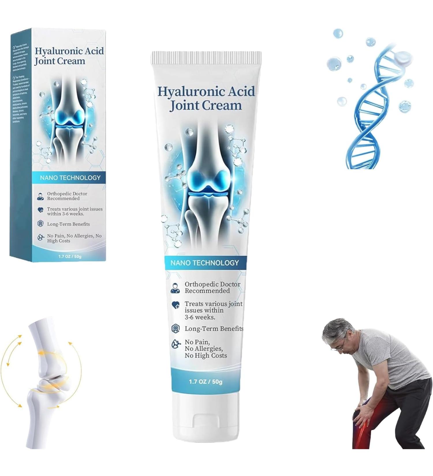  Yanobia Arthroheal Hyaluronic Acid Joint Repair Cream Arthroheal Pain Relief Cream T-Cream - Buy Online on GoSupps.com