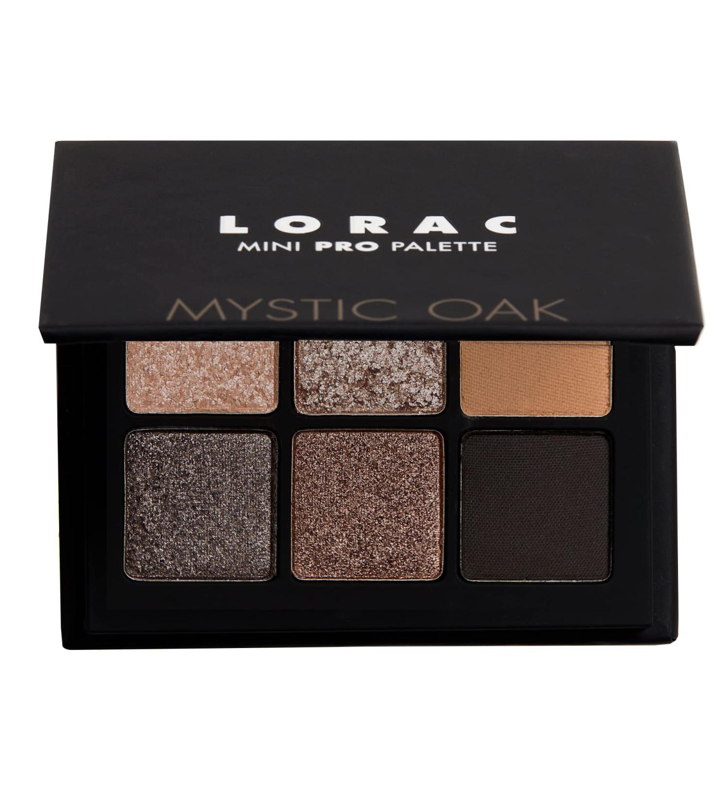 LORAC Mini PRO Eyeshadow Palette Winter Rose - Metallic Matte Shimmer Makeup (Cruelty Free, Gluten Free, Vegan) - Buy Online on GoSupps.com