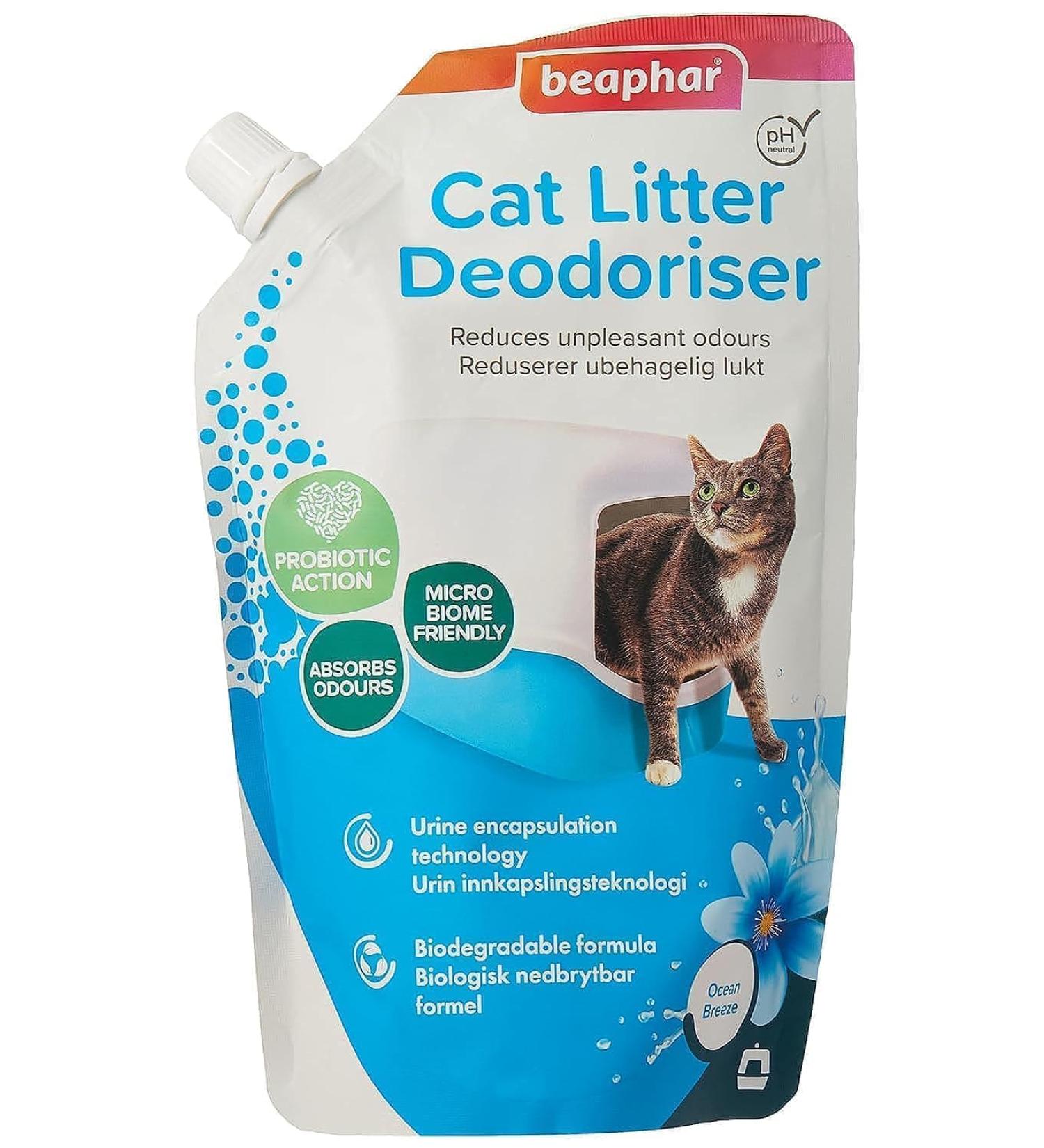 Beaphar Cat Litter Deodoriser 400g - Buy Online on GoSupps.com