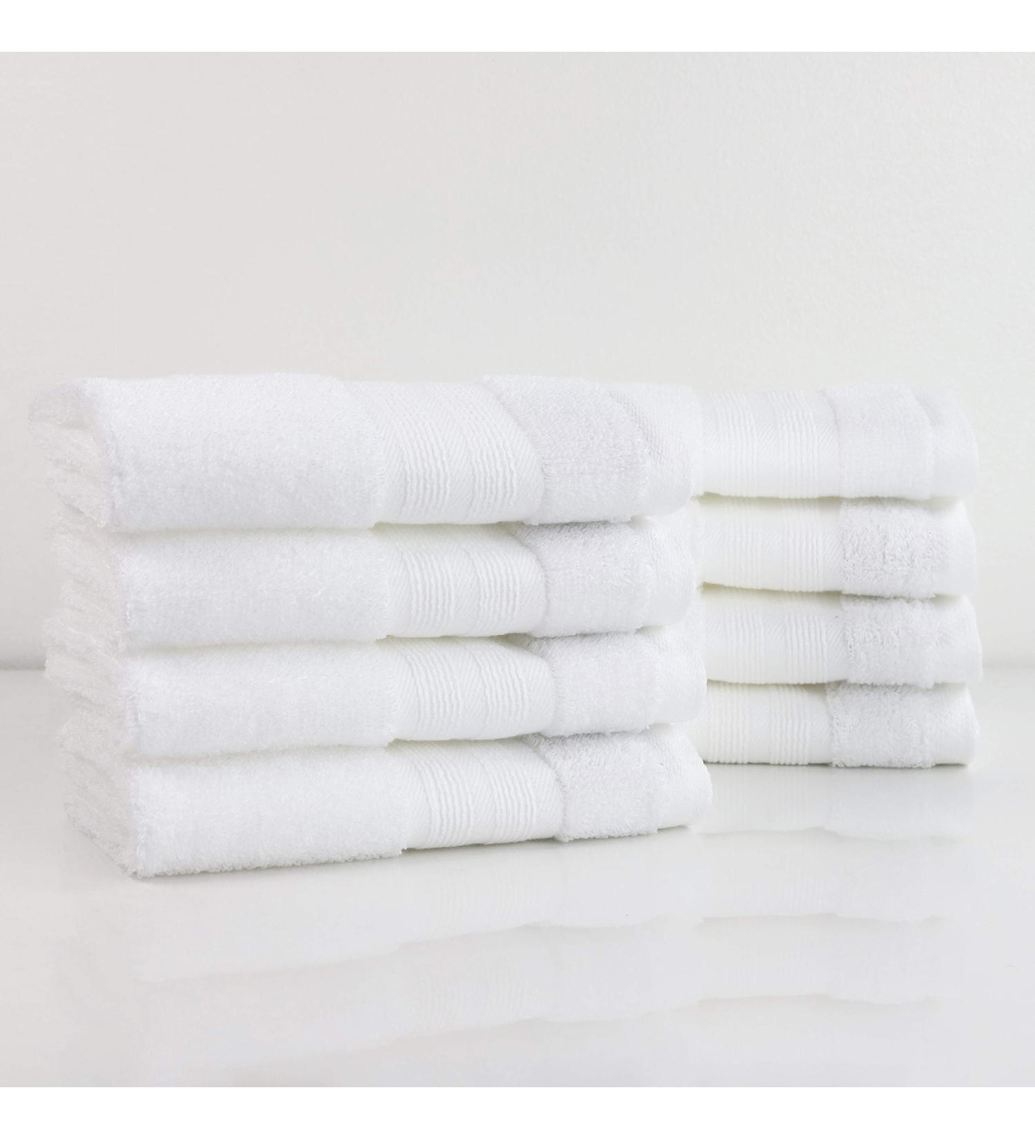 Made Here American Heritage 100% Organic Cotton Luxury Washcloth(8pk) - White 8 Piece Set - Buy Online on GoSupps.com
