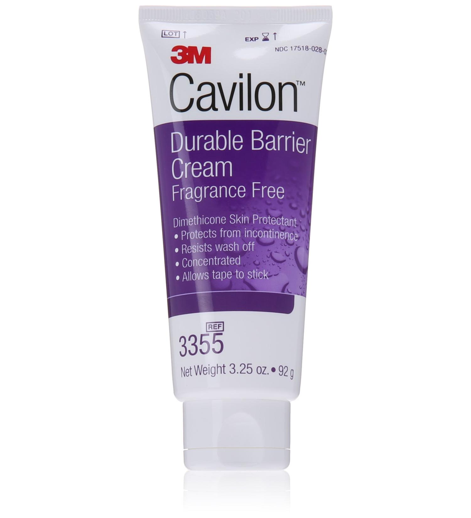 3M Cavilon Durable Barrier Cream 3355, 3.25 Ounce 3.25