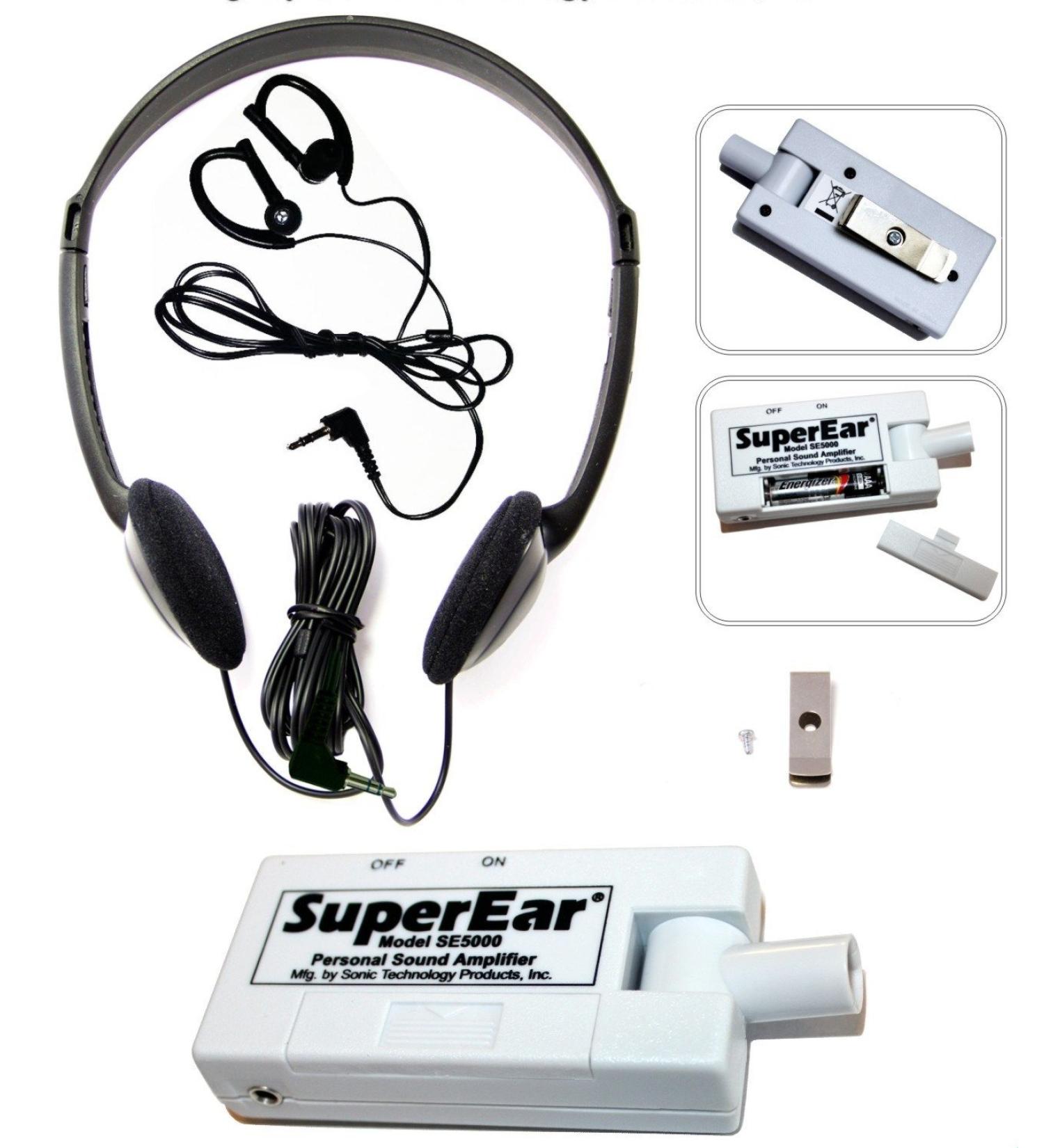 SuperEar SE5000: Personal Sound Amplification Device - Gain 50dB - Buy Online on GoSupps.com