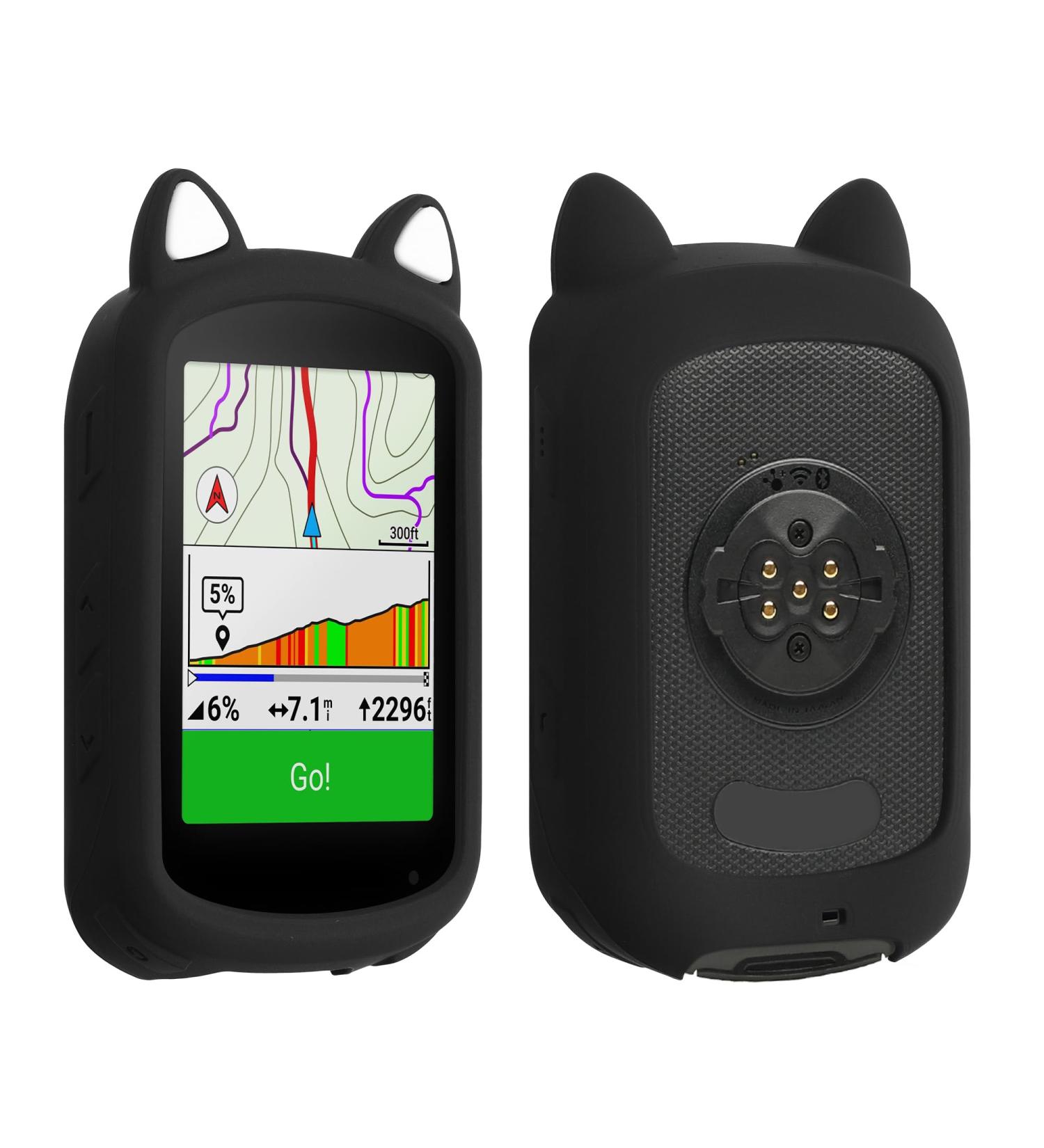KWMobile Silicone GPS Case for Garmin Edge 840/540 - Protective Back Cover for Bike GPS Computer | Cat 01-02 - Buy Online on GoSupps.com