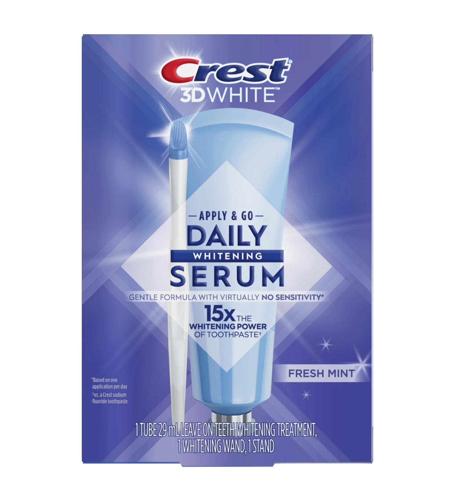 Crest Whitening Emulsions with Wand Applicator Leave-On Teeth Whitening Kit 29 mL 29 mL Treatment + Applicator - Buy Online on GoSupps.com