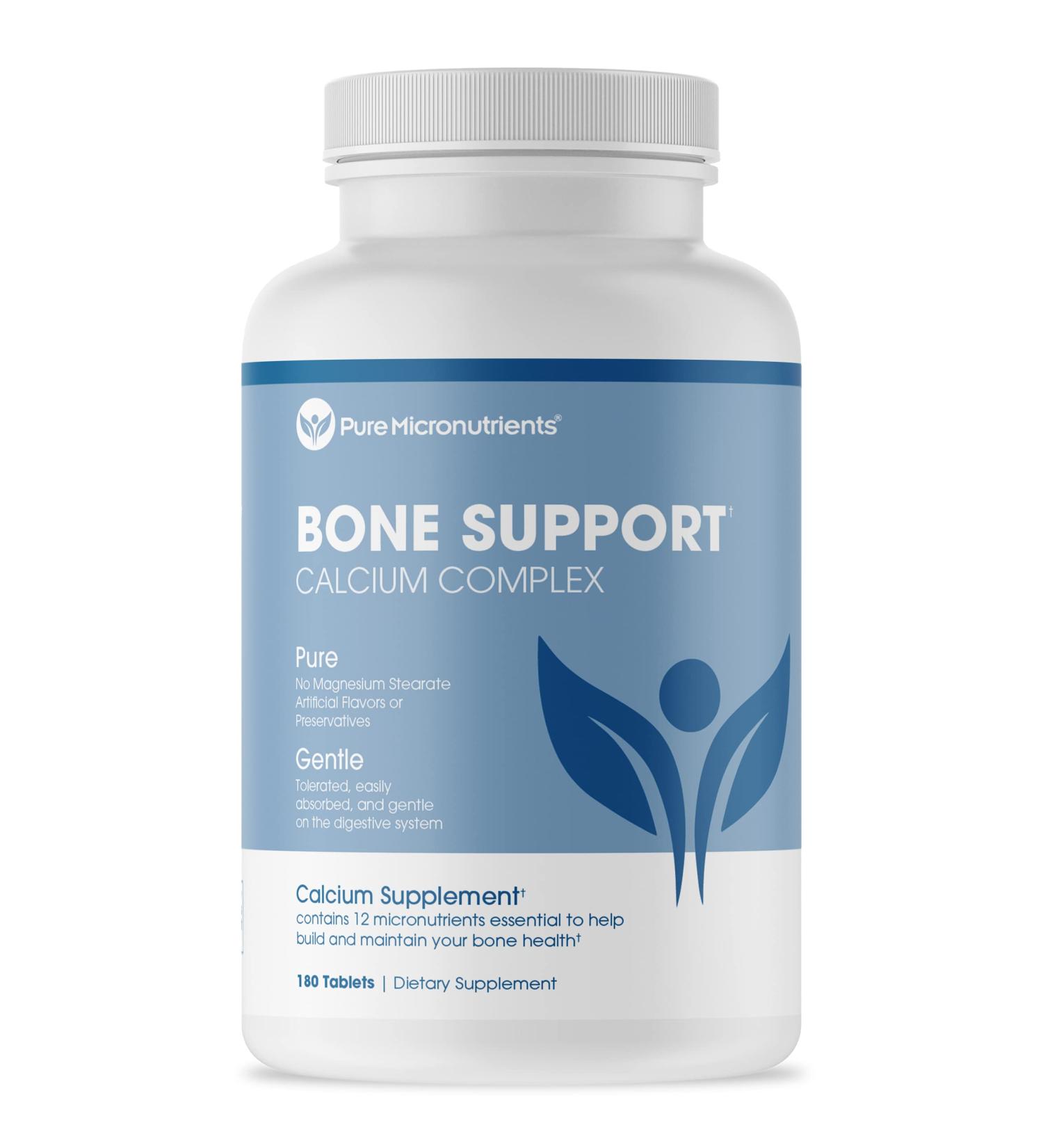 Complete Bone Health: Calcium Citrate & Hydroxyapatite 1000mg + Vitamin D3 K2 Magnesium Zinc | 180 Tablets - Buy Online on GoSupps.com