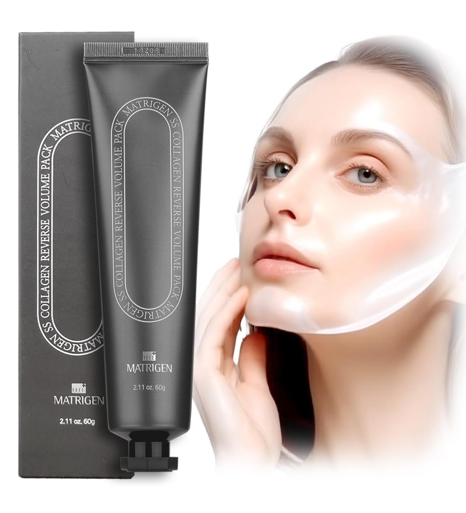 SS Collagen Reverse Volume Peel Off Face Mask - Hydrolyzed Collagen Korean Skincare Anti-Aging Facial Mask 2.11 Fl Oz - Buy Online on GoSupps.com