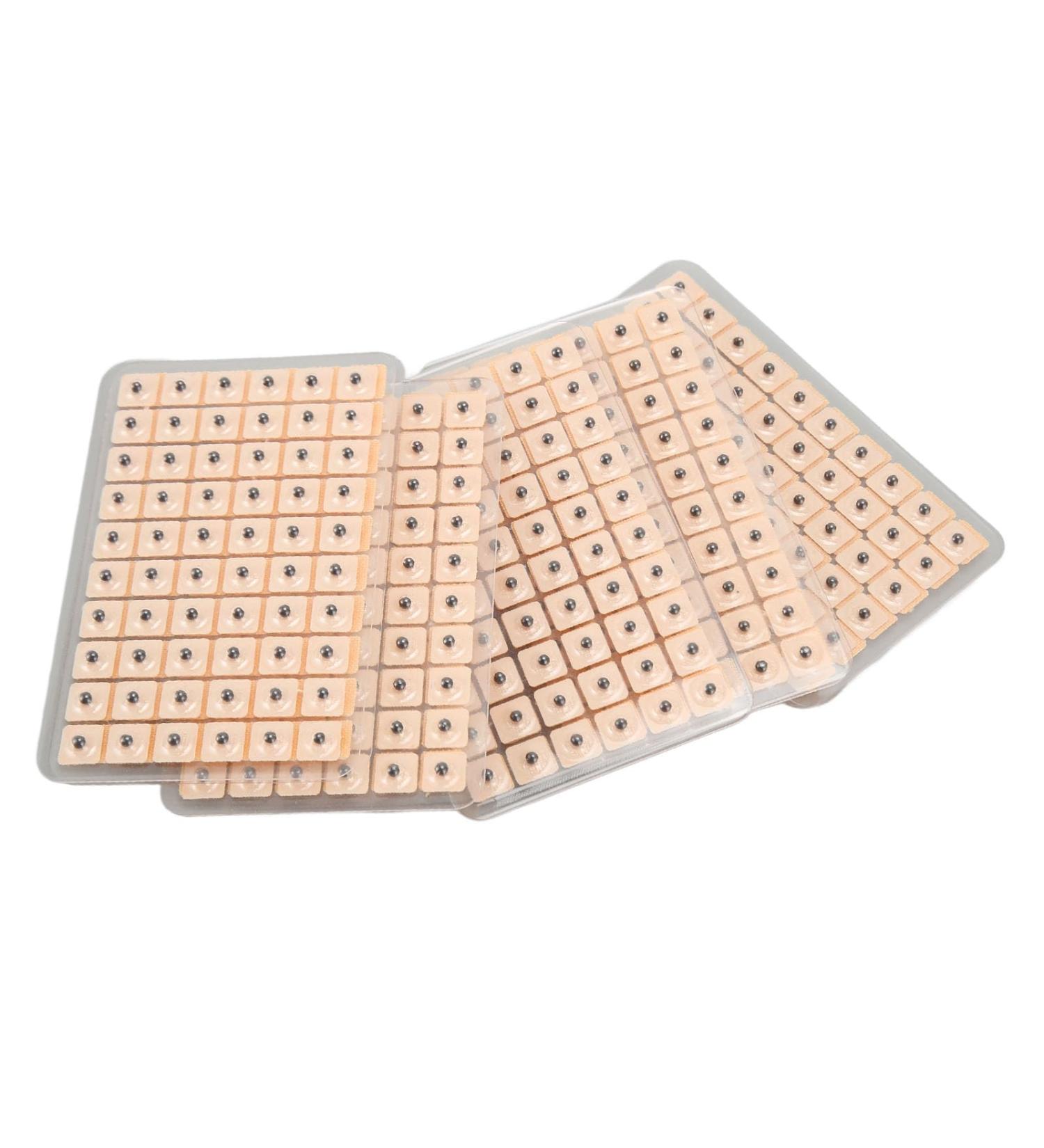 600 Pieces Acupressure Ear Massage Stones - Stimulate Circulate & Relieve with Non-Invasive Ear Therapy - Buy Online on GoSupps.com
