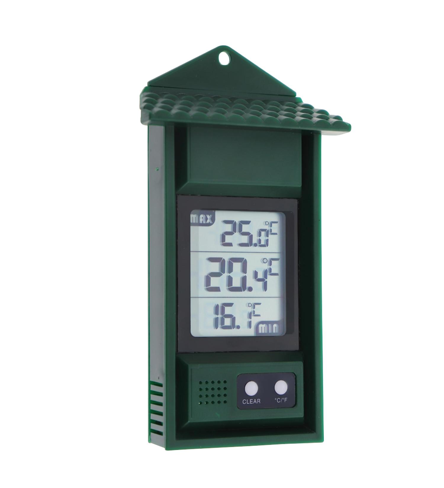 Digital Min Max Thermometer for Greenhouses | Accurate Temperature Measurement & Recording | Essential Garden Accessories - Buy Online on GoSupps.com