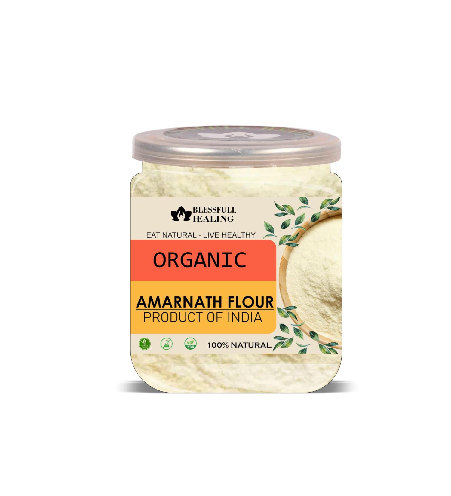 Blessfull Healing Organice AMARNATH Flour 1 lb (453 Gram) - Buy Online on GoSupps.com