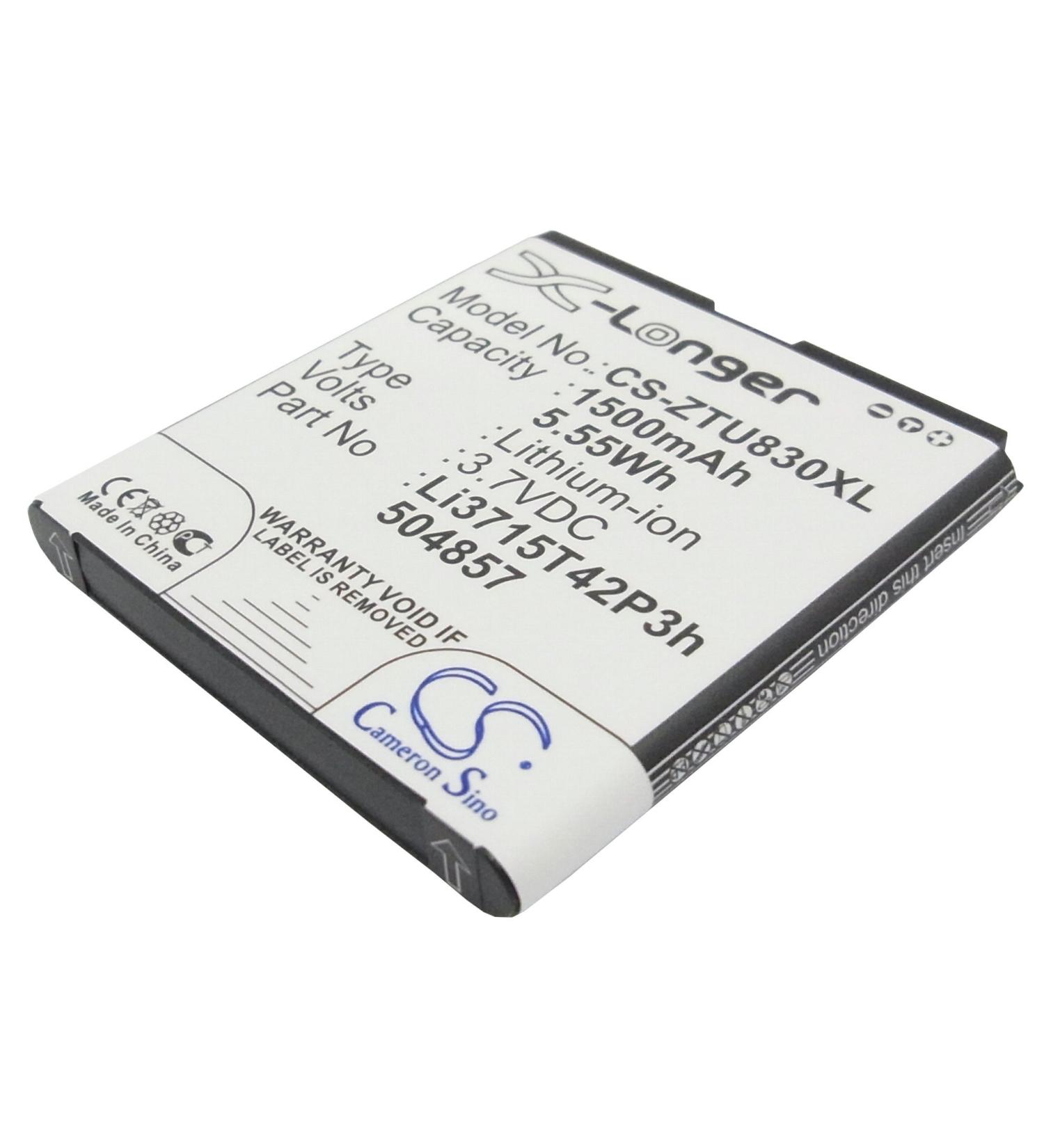 Buy BELLV Battery Replacement for Li3715T42P3h504857 - Compatible with Prelude Z992 U788 U812 & More - Fast International Shipping - Buy Online on GoSupps.com