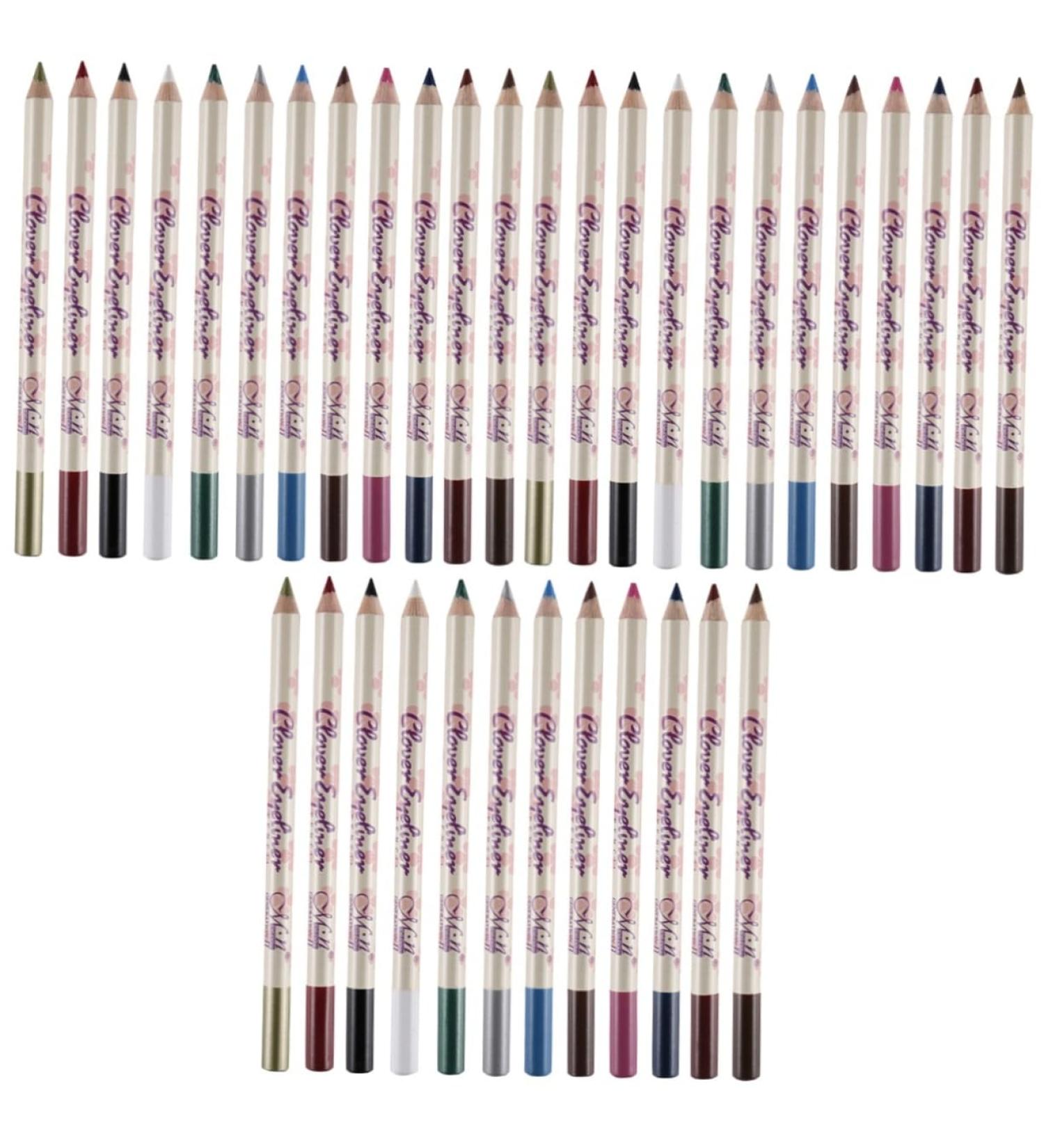 FRCOLOR 36 Pcs Colorful Pencils Brown Eyeliner Pencil Shadow Pencil Set Miss Eye Shadow Stick 1 count (Pack of 1) As Shownx3pcs - Buy Online on GoSupps.com
