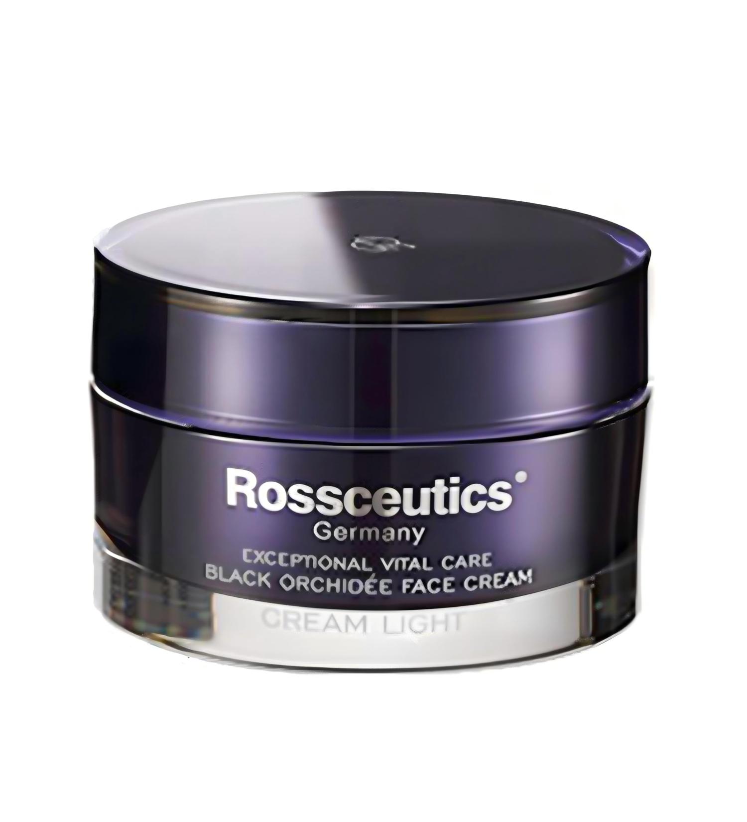Rossceutics Black Orchid Night Cream with Ectoin & Hyaluronic Acid, Intensely Hydrating & Smoothing Face Moisturizer for All Skin Types, Women & Men, Overnight Moisturizer, 1.7 oz - Buy Online on GoSupps.com