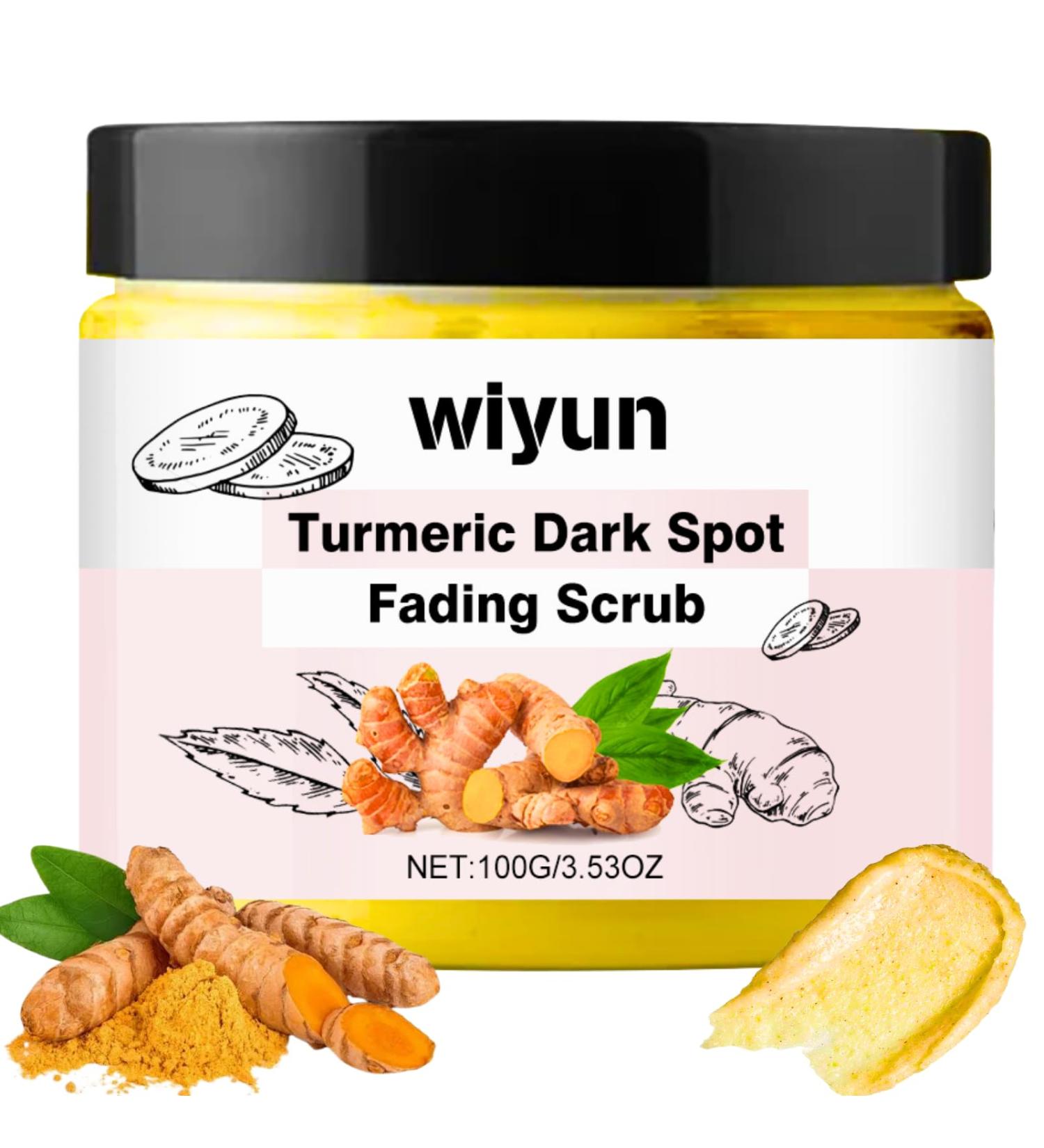 Turmeric Scrub Dark Spot Fading Turmeric Exfoliating Body Scrub Facial Peeling Brightening Exfoliating Scrubs Facial Scrub Exfoliator Natural Deep Cleansing Body Scrub Exfoliator Body Skin Care - Buy Online on GoSupps.com