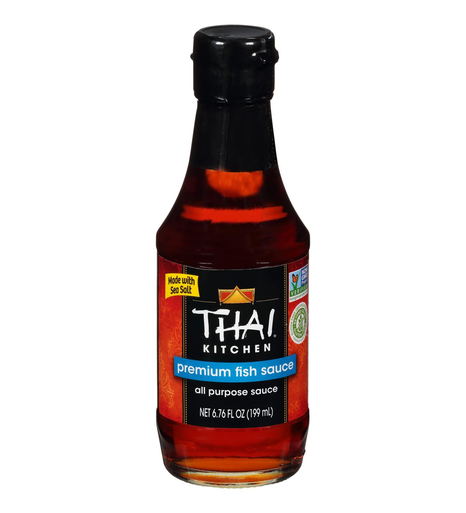 Thai Kitchen Gluten Free Premium Fish Sauce - 6.76 fl oz - Buy Online on GoSupps.com