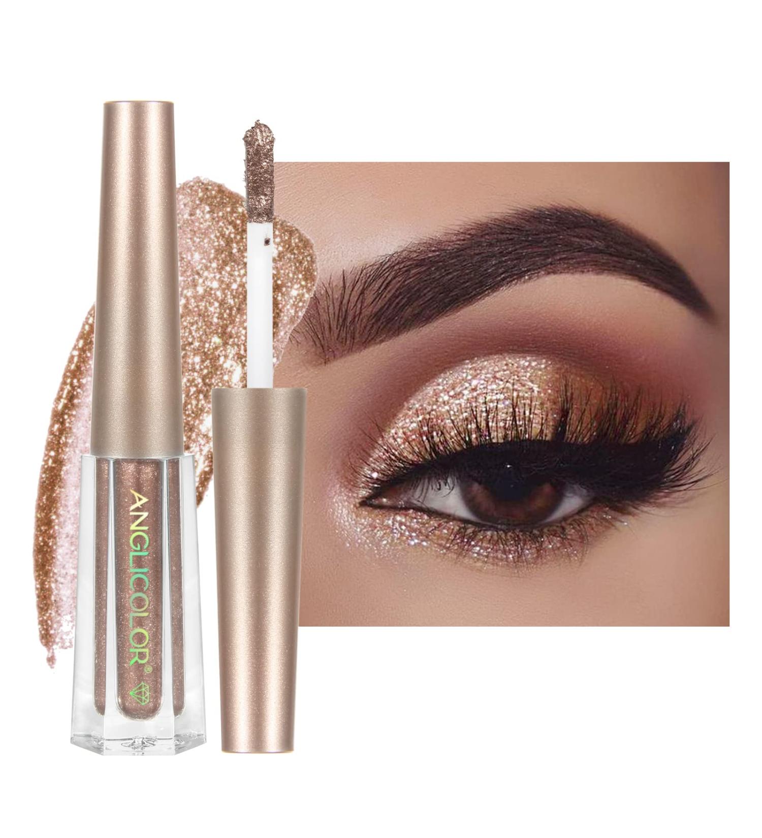 Anglicolor Glitter Eyeshadow Liquid - Diamond Eyeshadow & Eyeliner Vegan (#15) - Buy Online on GoSupps.com