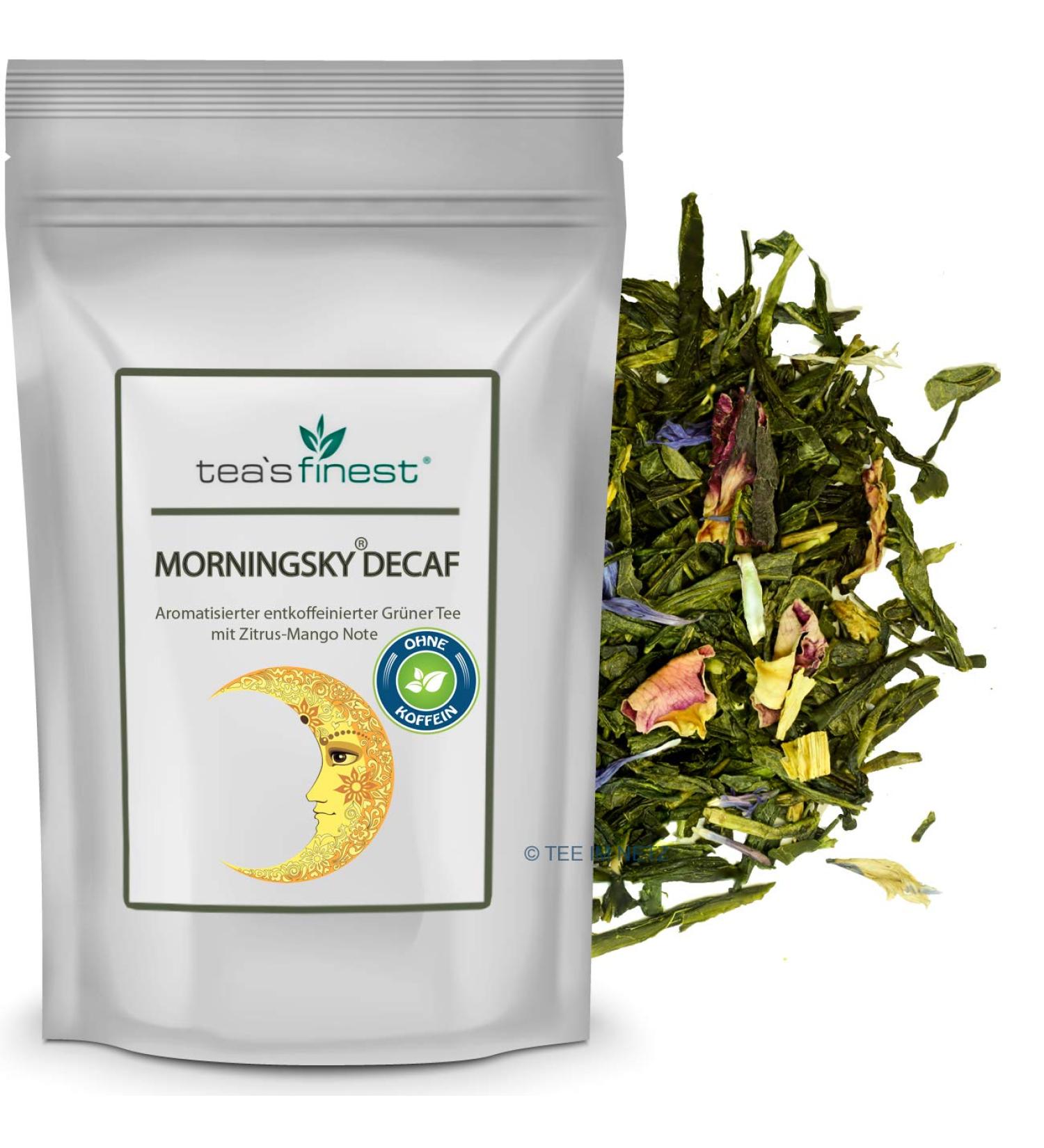 Green Tea Morningsky Decaf (decaffeinated) - 100 GR 100 g (1 pack)