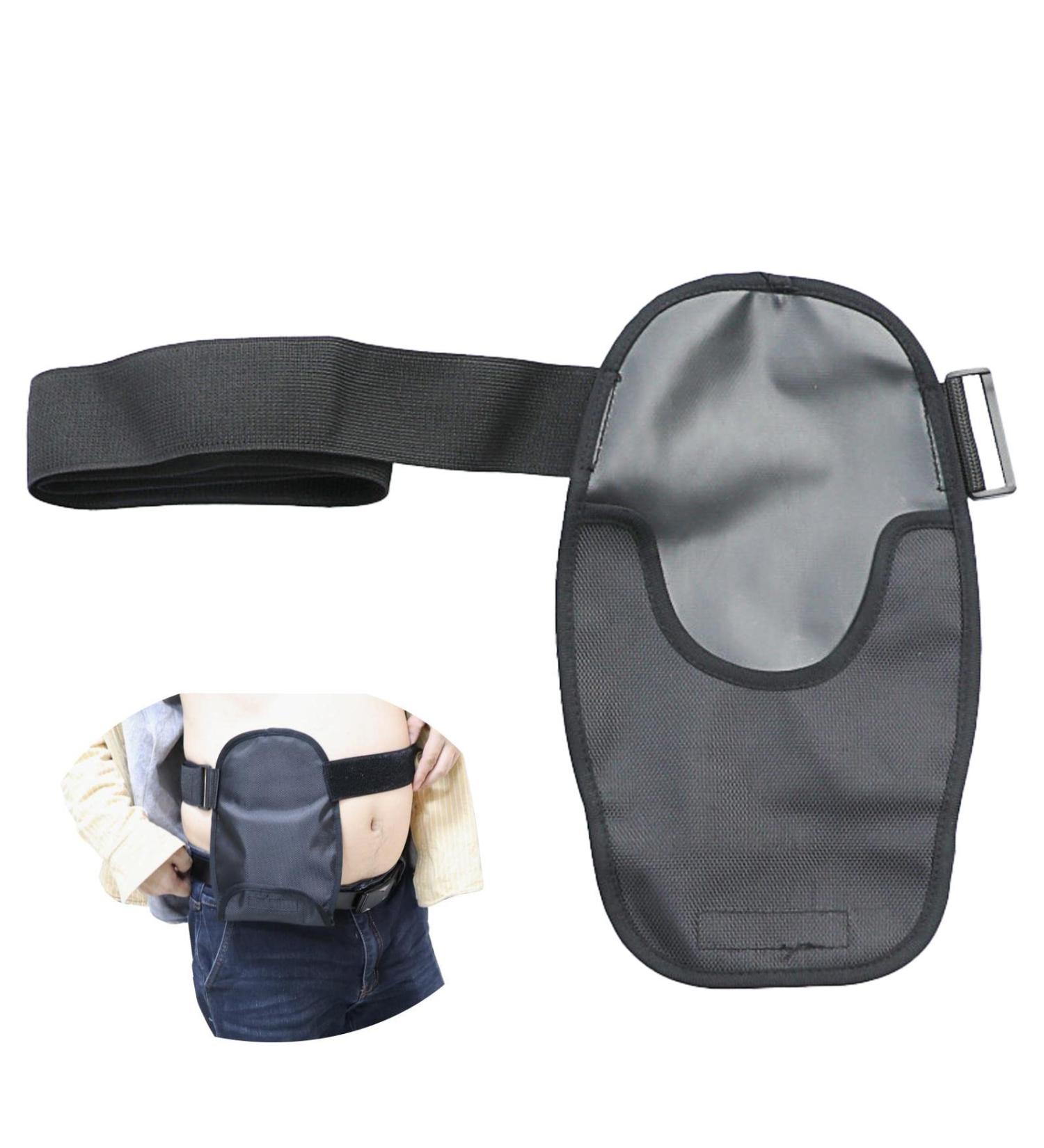 Colostomy Bag Cover Stretchy Ostomy Bag Cover with Adjustable Belt Universal Stoma Pouch Cover Ostomy Pouch Cover for Stoma Urostomy Ileostomy Bag(black) - Buy Online on GoSupps.com
