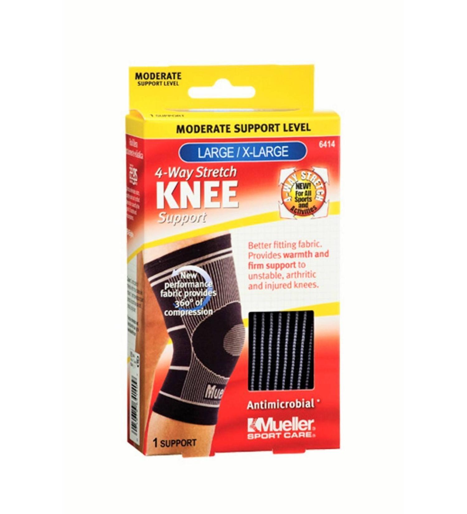Mueller 4-Way Stretch Knee Support-Large/X-Large