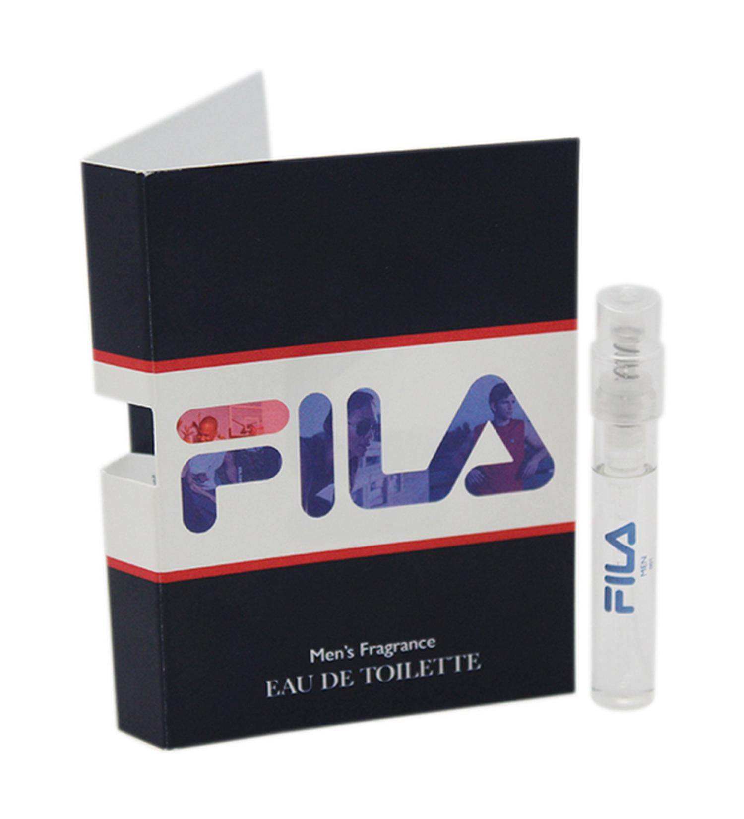 FILA Fragrance for Men - Eau de Toilette for the Active Man - Amber Fougere with Notes of Bergamot Sage and Vetiver - Iconic Refreshing Scent for Day or Night - Mini 1.5 ml Modern 0.05 Ounce (Pack of 1) - Buy Online on GoSupps.com