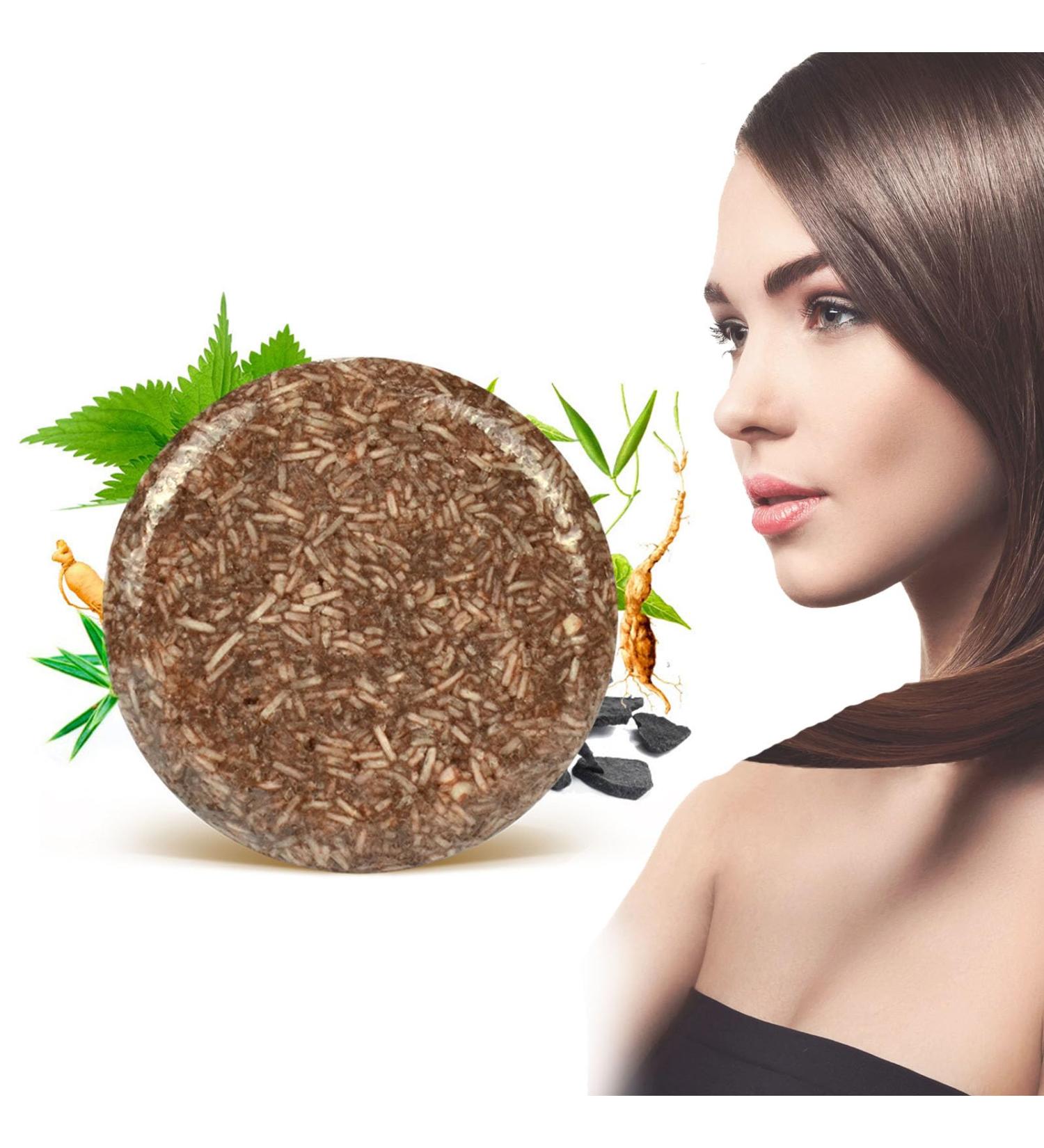 Refresspro Hair Darkening Shampoo Bar Set Black Darkening Hair Shampoo Bar ShouWu Shampoo Soap (1Pcs) - Buy Online on GoSupps.com