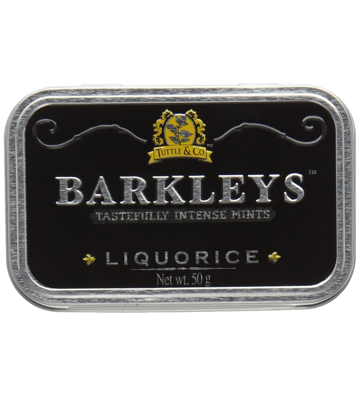 Barkleys Liquorice Mints Tin - Buy Online on GoSupps.com