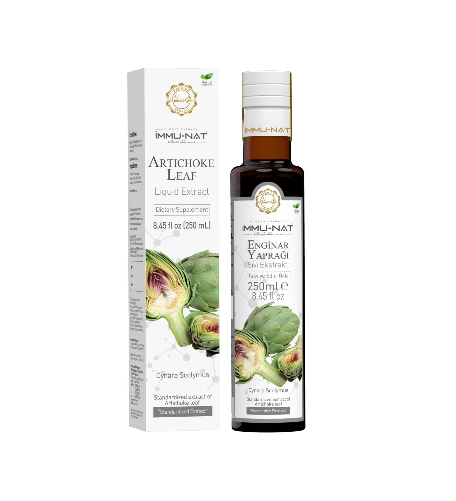 Artichoke Leaf Premium Liquid Supplement - 8.5oz | Natural Liver Support & Digestive Aid - International Shipping Available - Buy Online on GoSupps.com
